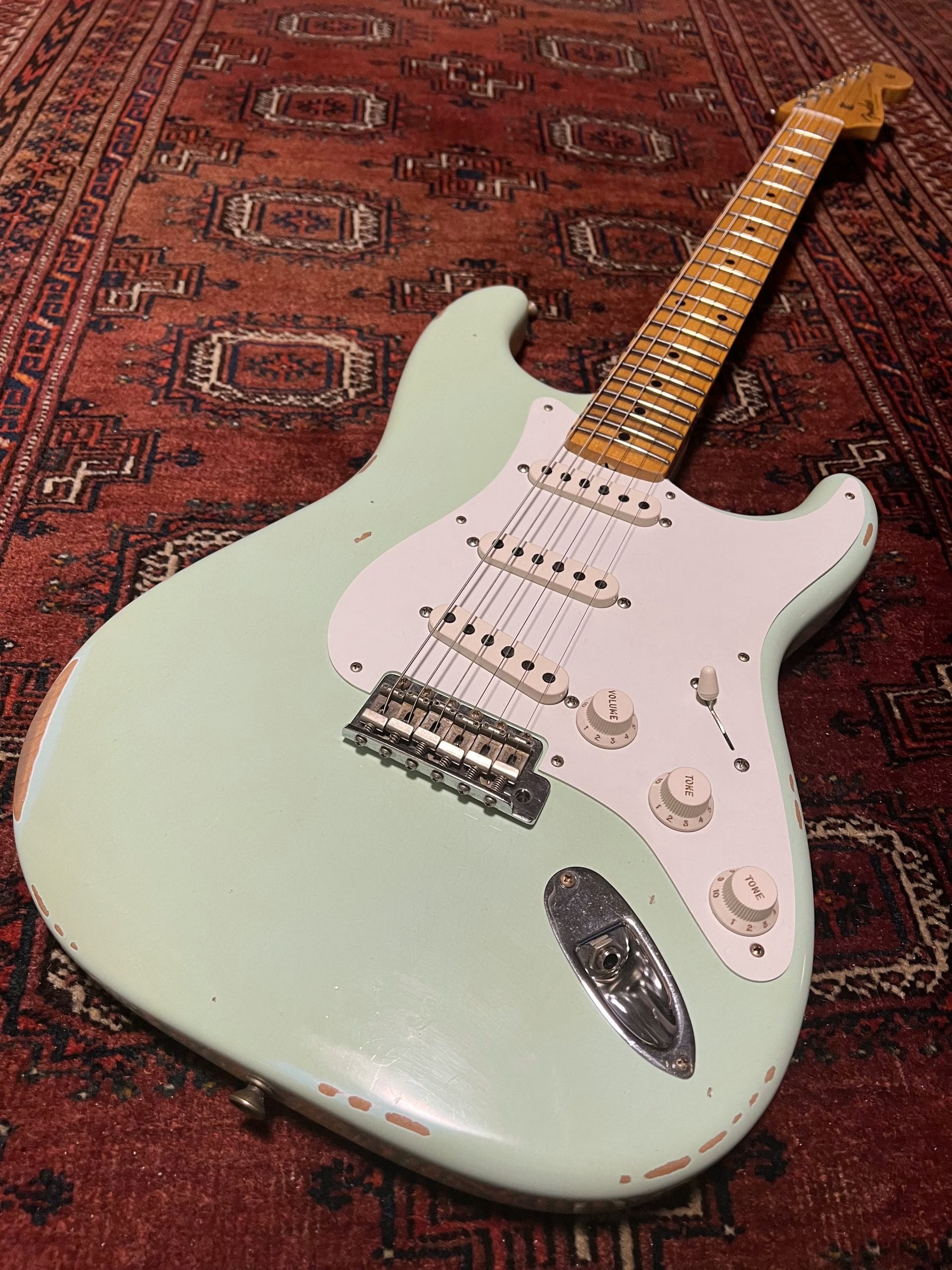 SOLD - 2023 Fender Custom Shop '58 Relic Stratocaster Faded Surf Green