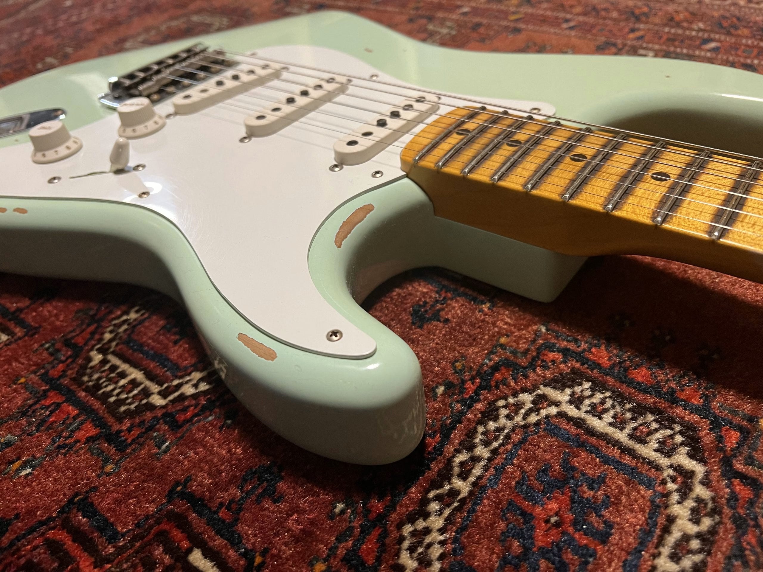 SOLD - 2023 Fender Custom Shop '58 Relic Stratocaster Faded Surf Green