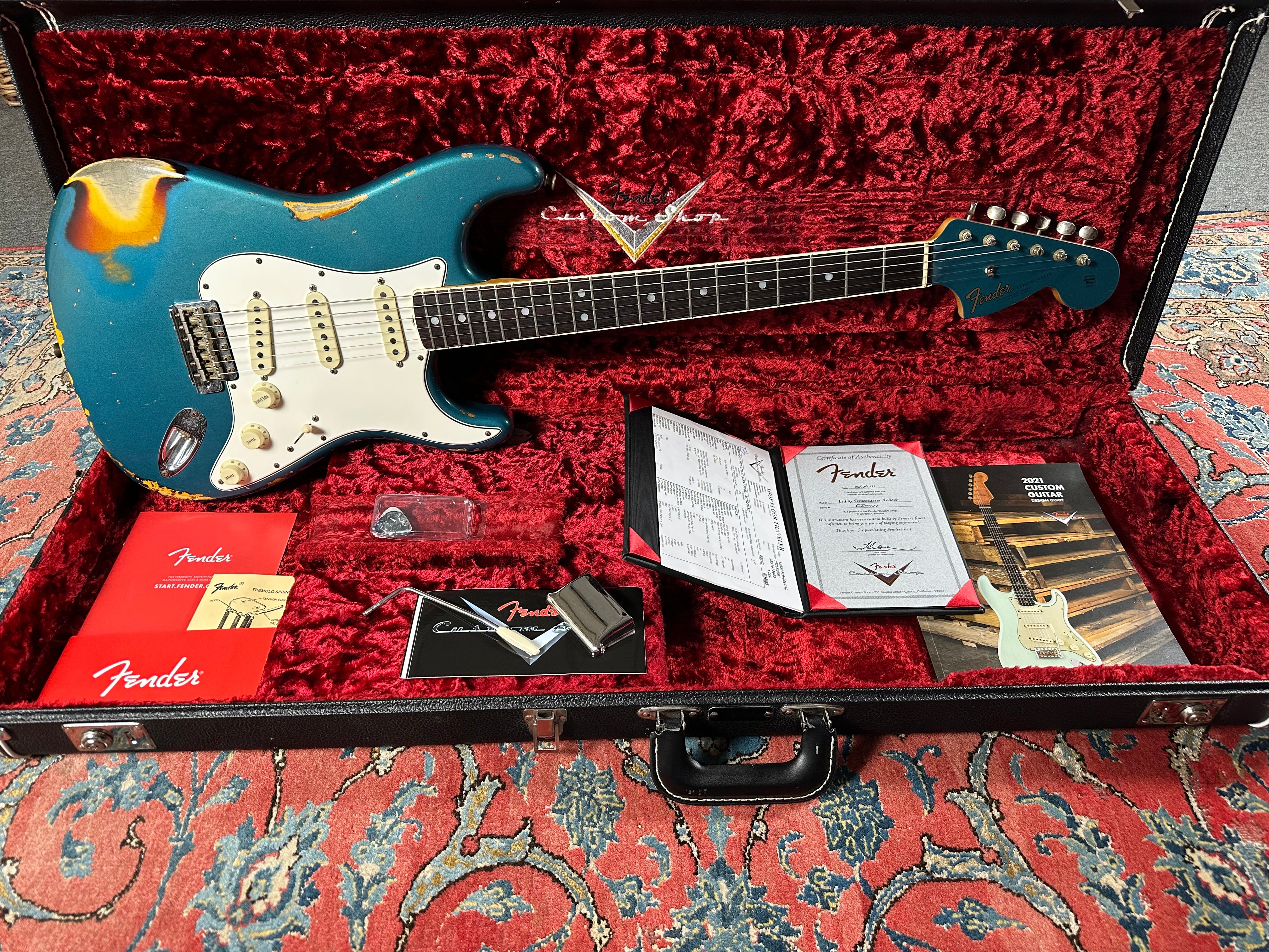 Fender Custom Shop '67 LTD Heavy Relic Stratocaster 2021 Ocean Turquoise