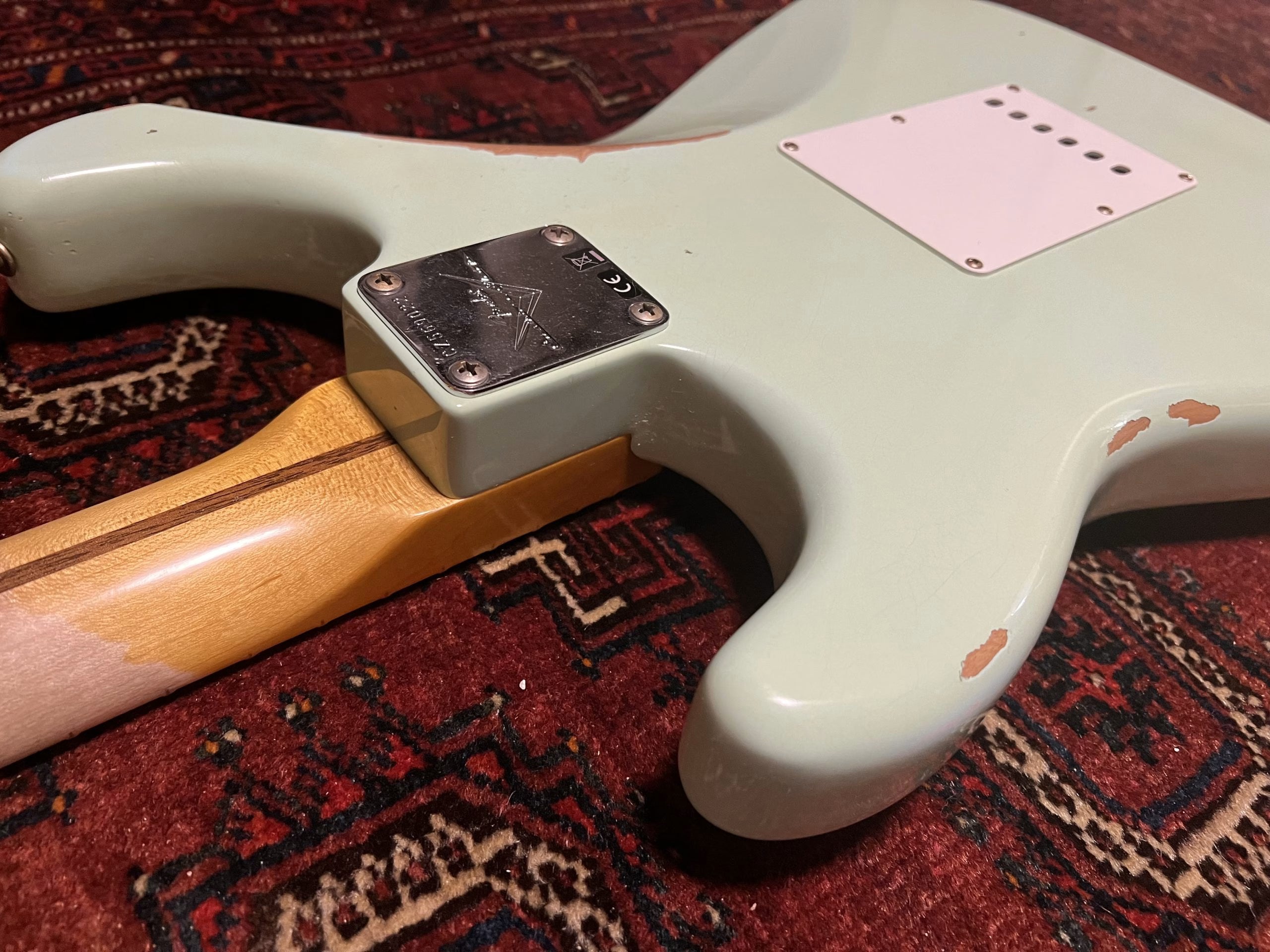 SOLD - 2023 Fender Custom Shop '58 Relic Stratocaster Faded Surf Green