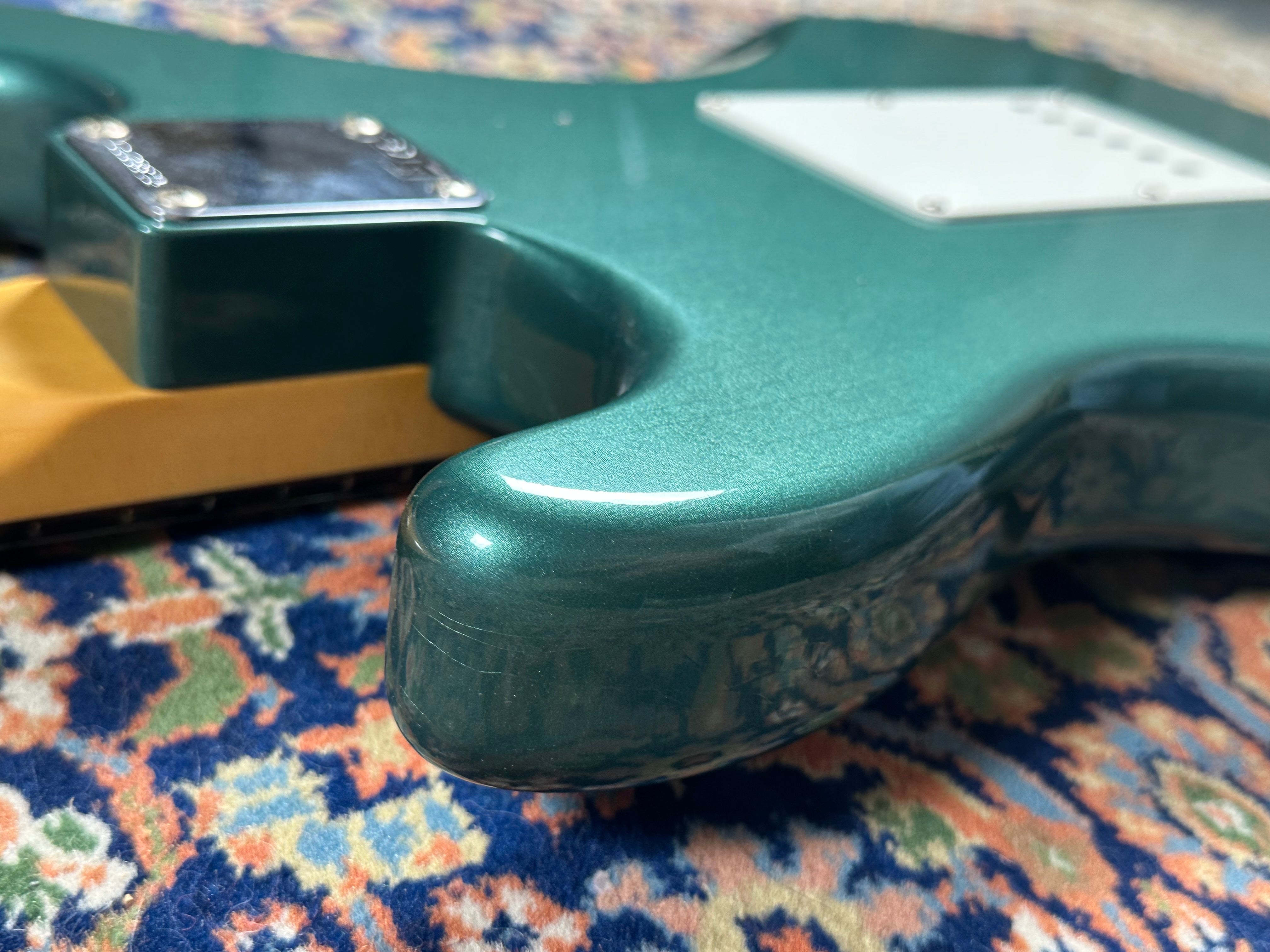 Fender Custom Shop '65 Journeyman Stratocaster 2024 Sherwood Green mit matching headstock