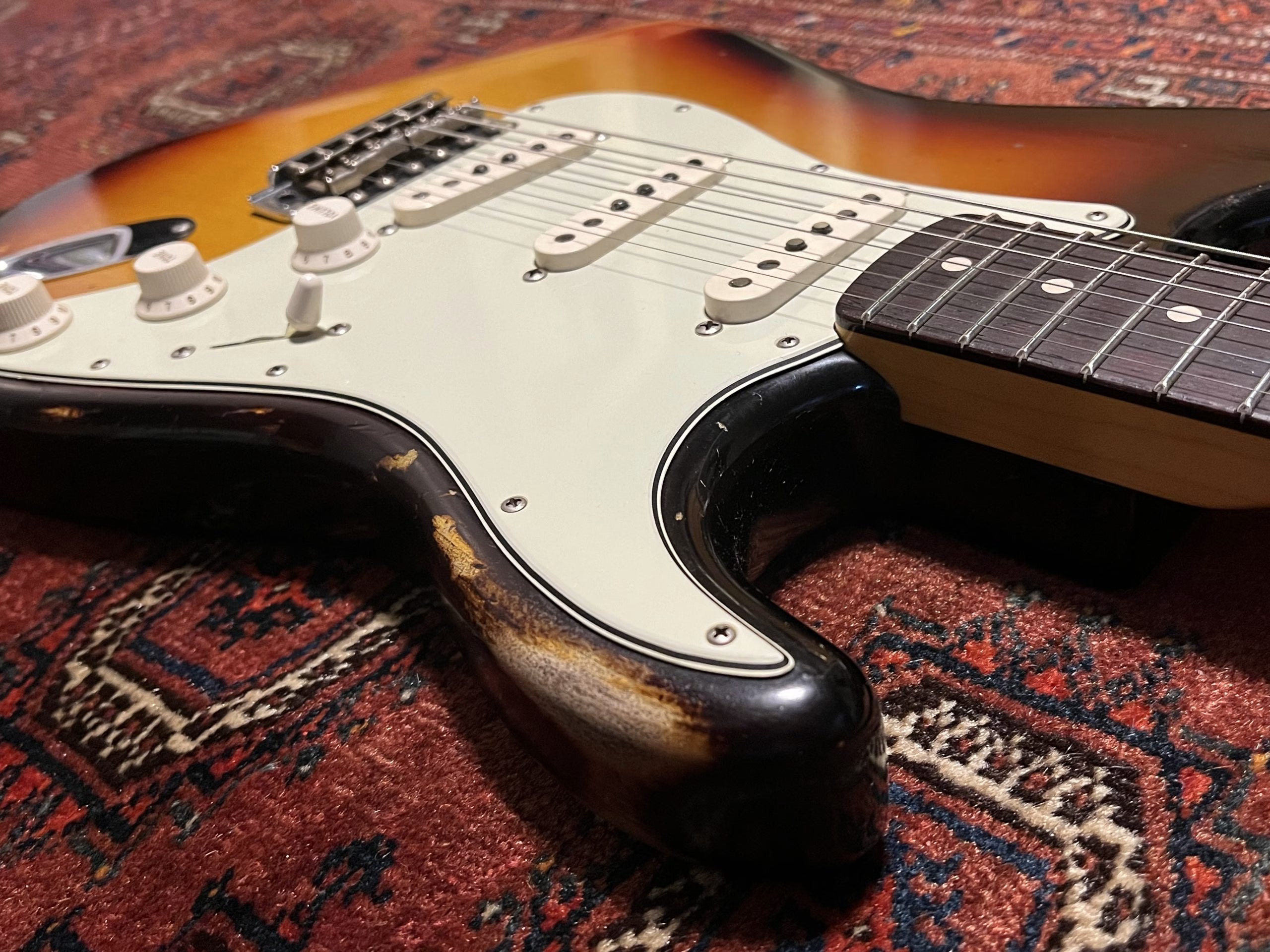 SOLD - 2021 Fender Custom Shop 60 Heavy Relic Stratocaster Sunburst