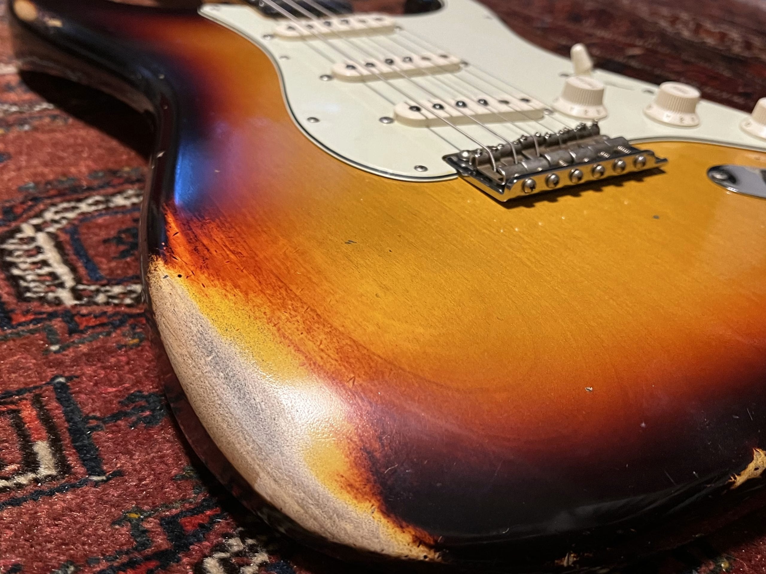 SOLD - 2021 Fender Custom Shop 60 Heavy Relic Stratocaster Sunburst