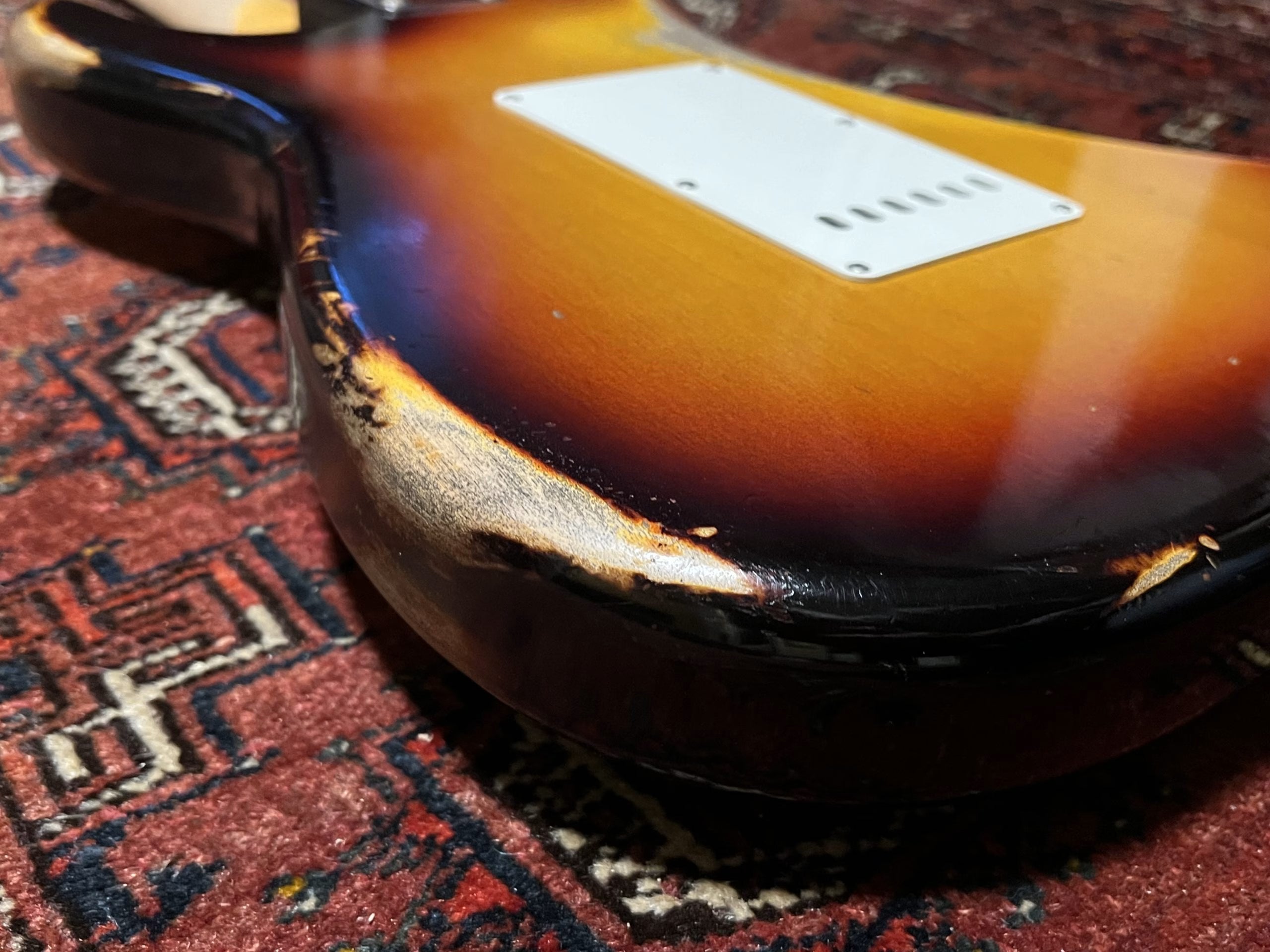 SOLD - 2021 Fender Custom Shop 60 Heavy Relic Stratocaster Sunburst