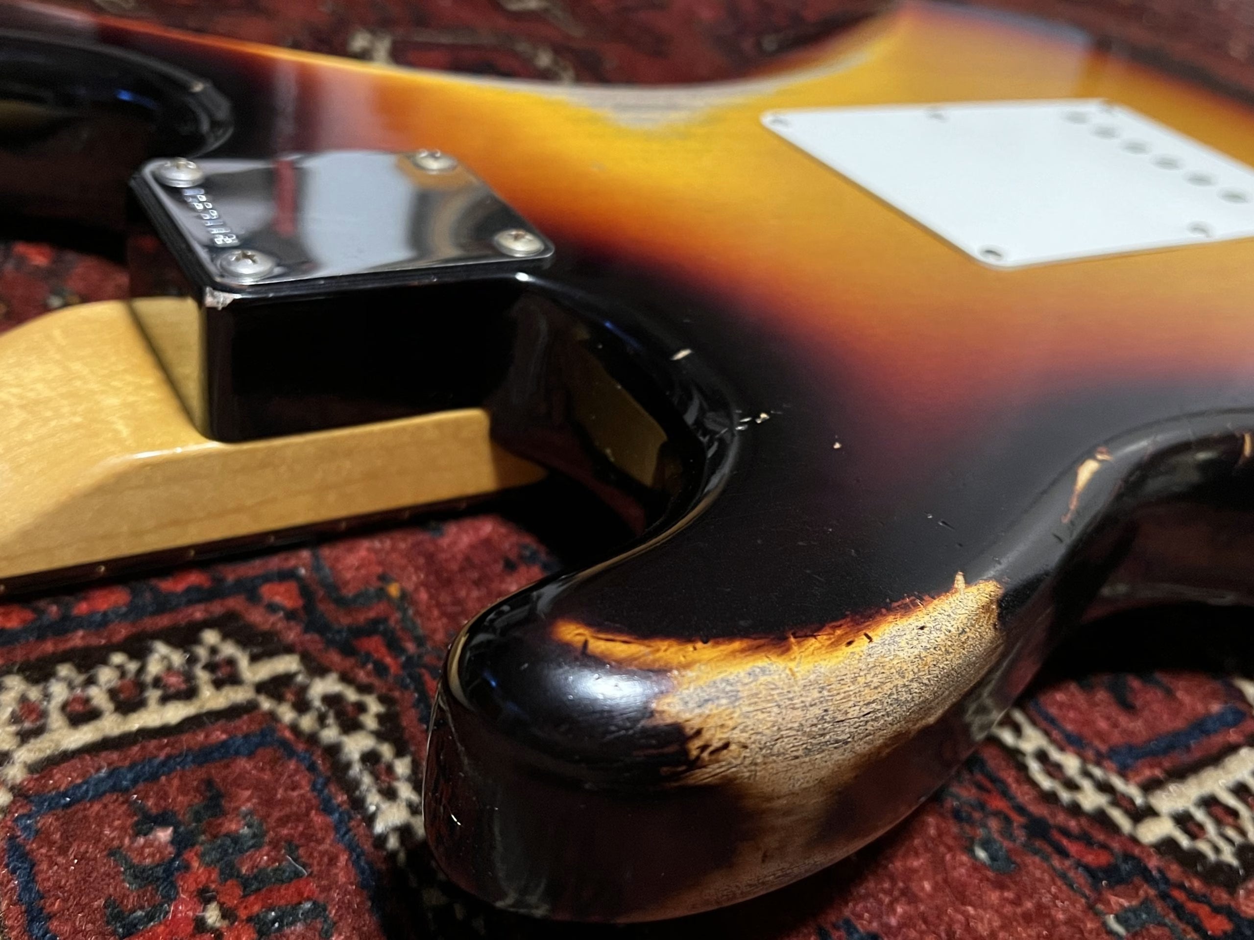SOLD - 2021 Fender Custom Shop 60 Heavy Relic Stratocaster Sunburst
