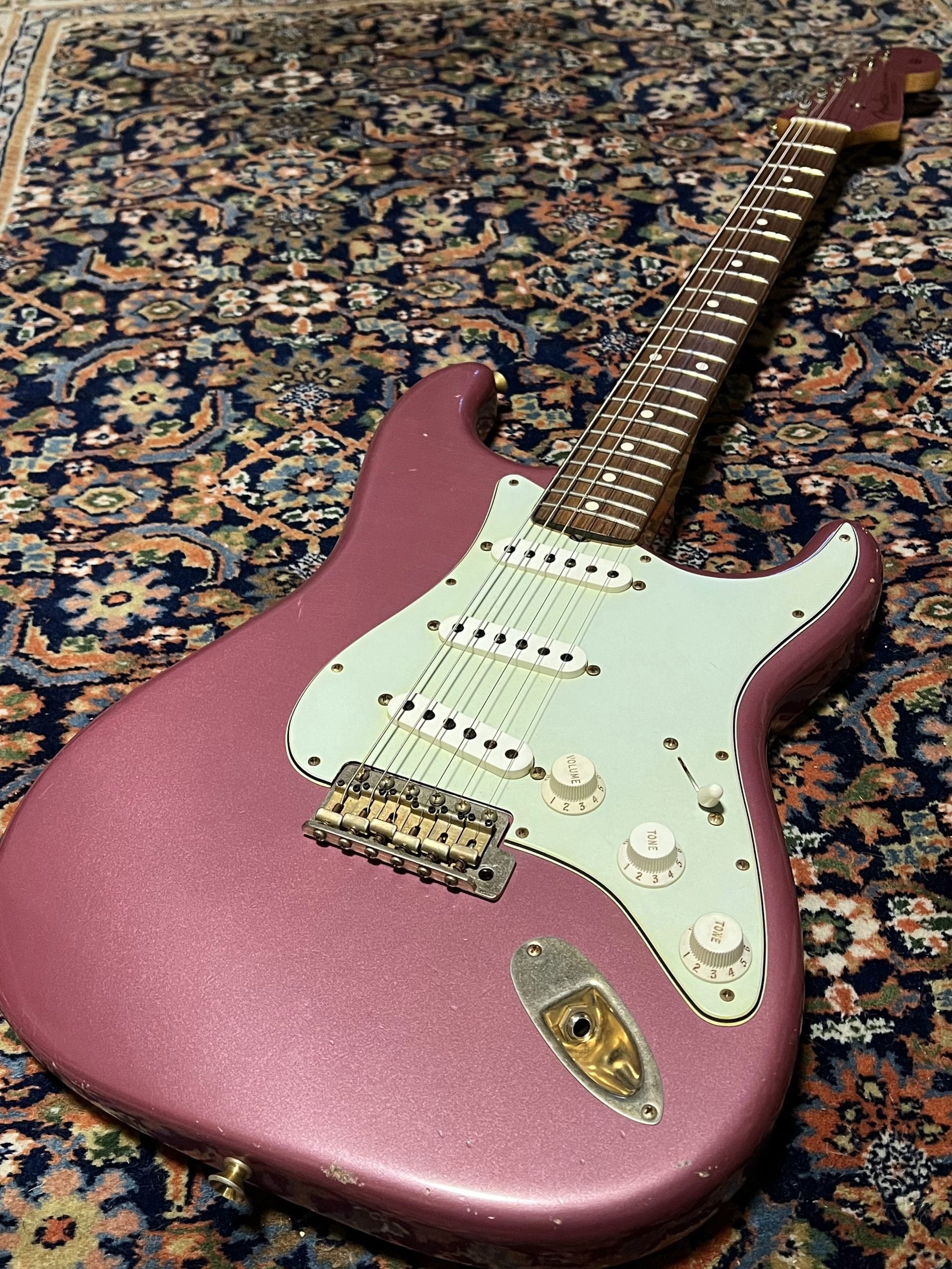 SOLD - 2013 Fender Custom Shop '60 Relic Stratocaster Burgundy Mist