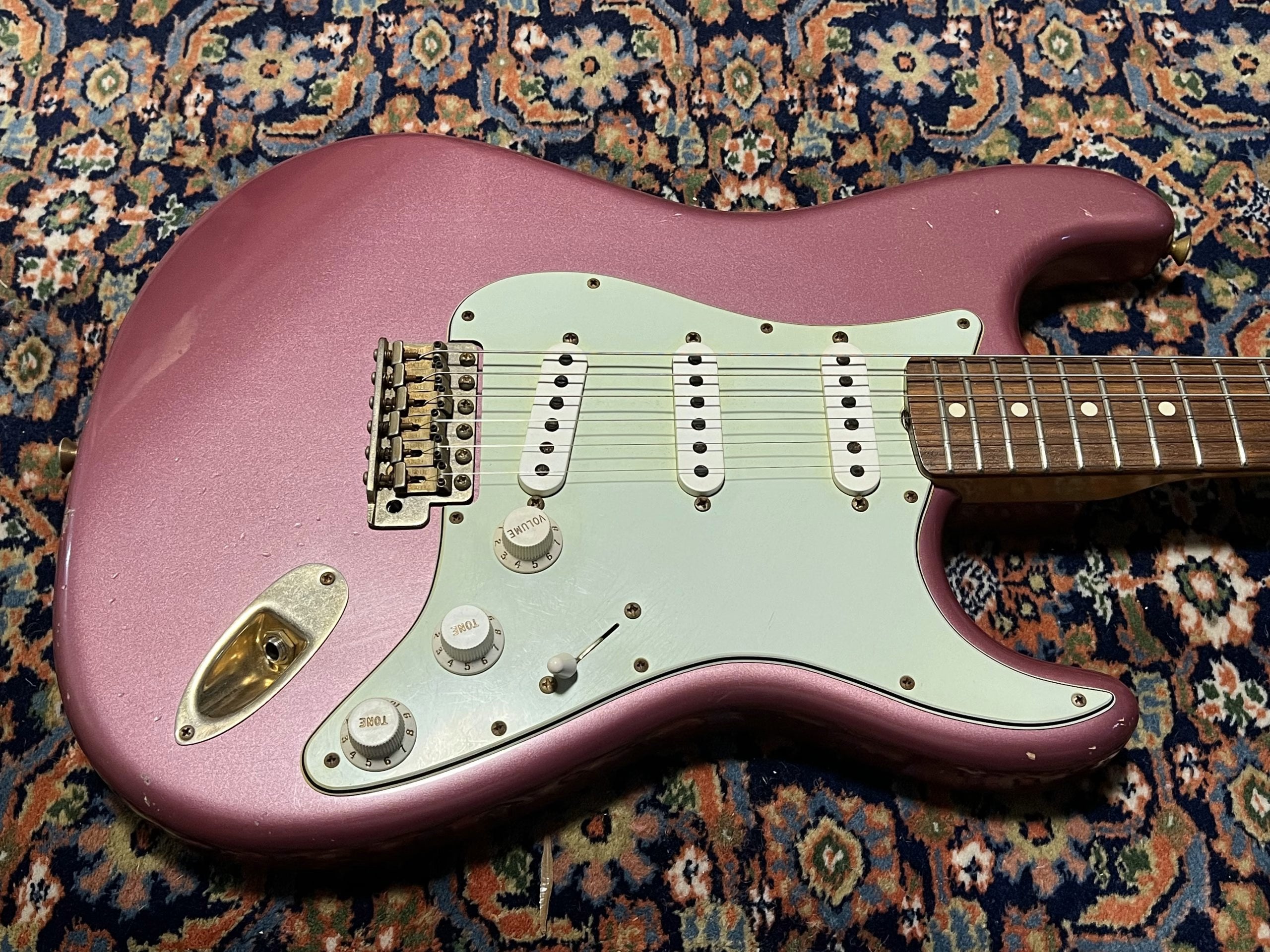 SOLD - 2013 Fender Custom Shop '60 Relic Stratocaster Burgundy Mist