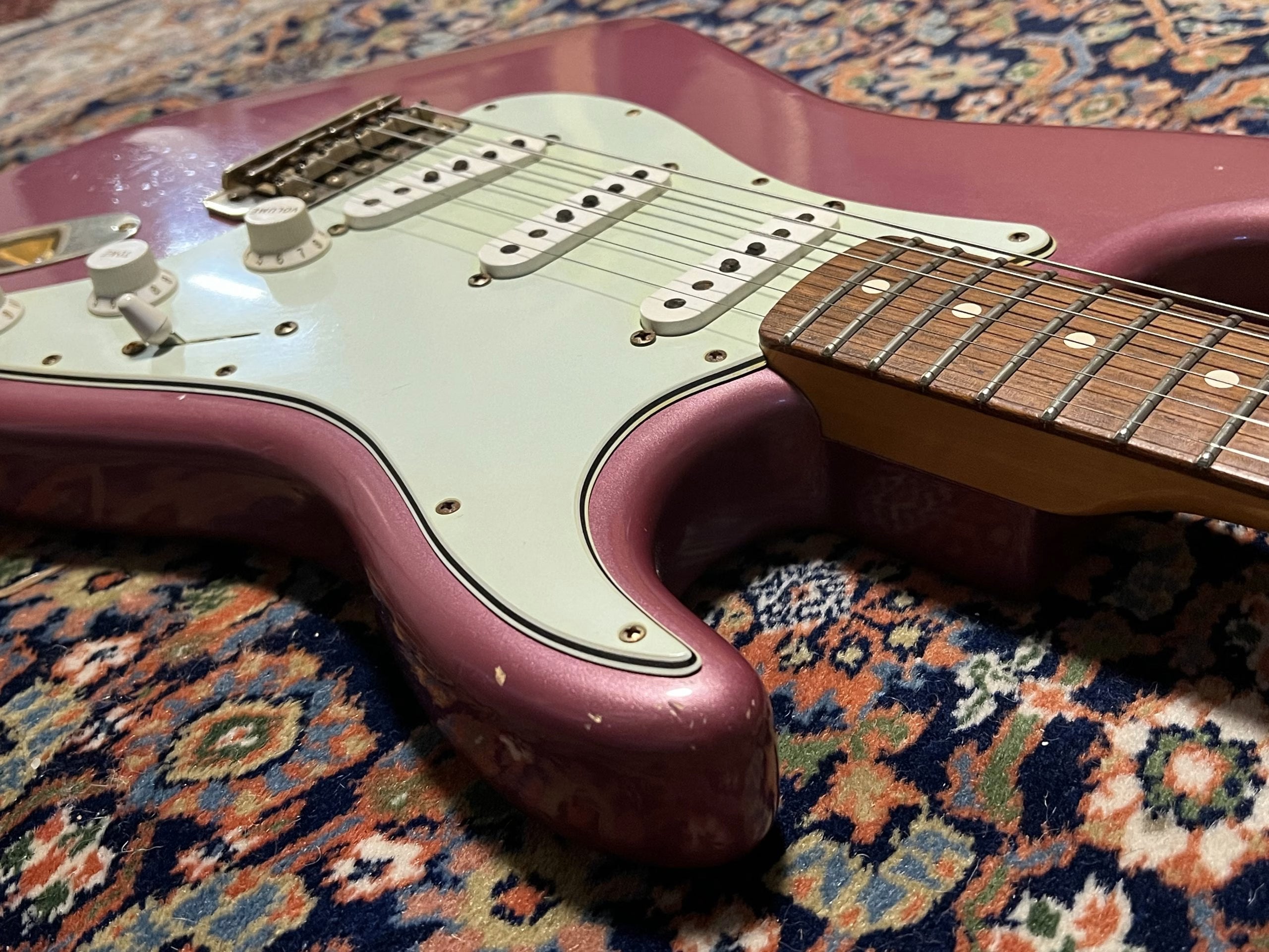 SOLD - 2013 Fender Custom Shop '60 Relic Stratocaster Burgundy Mist