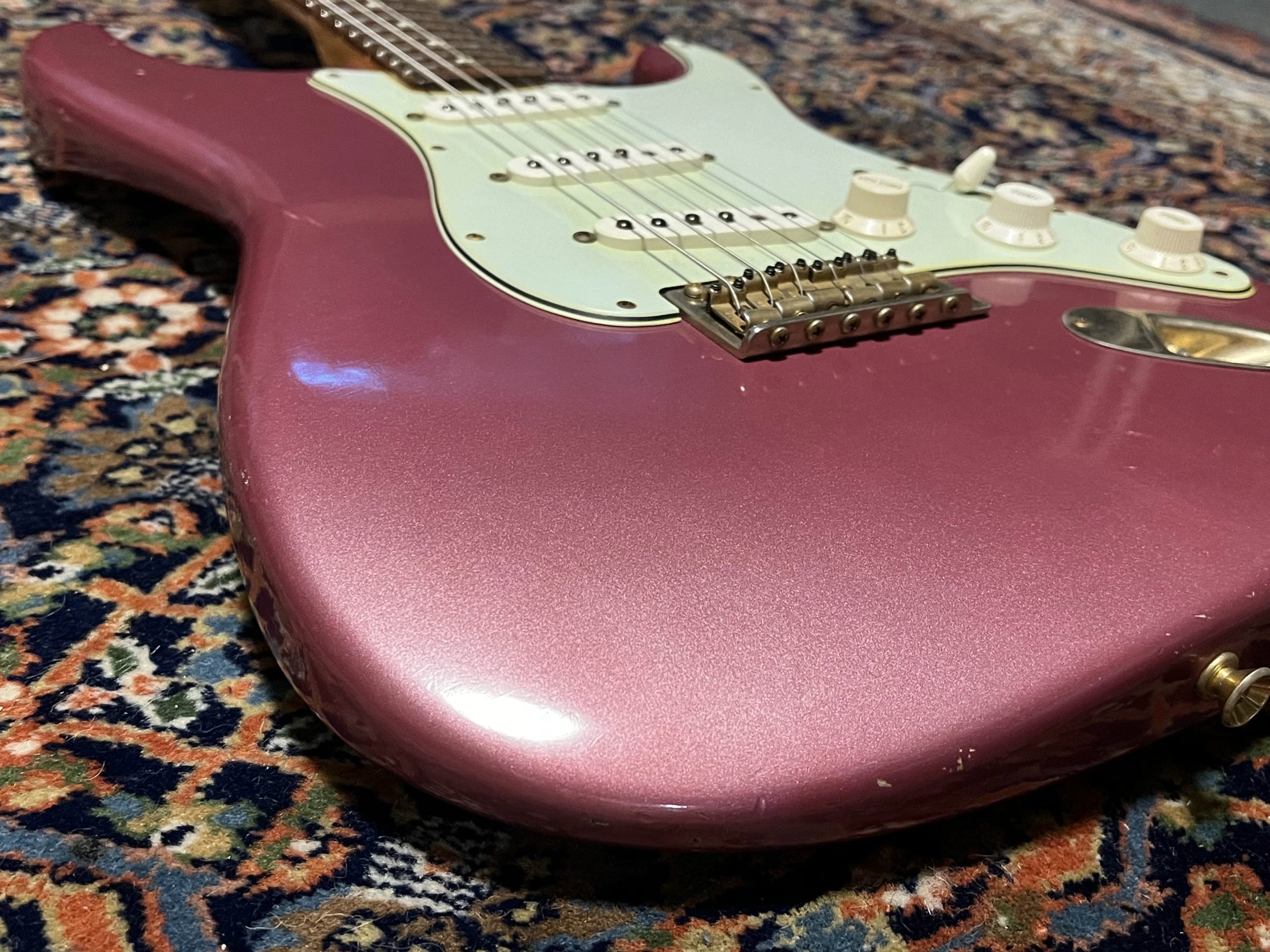 SOLD - 2013 Fender Custom Shop '60 Relic Stratocaster Burgundy Mist
