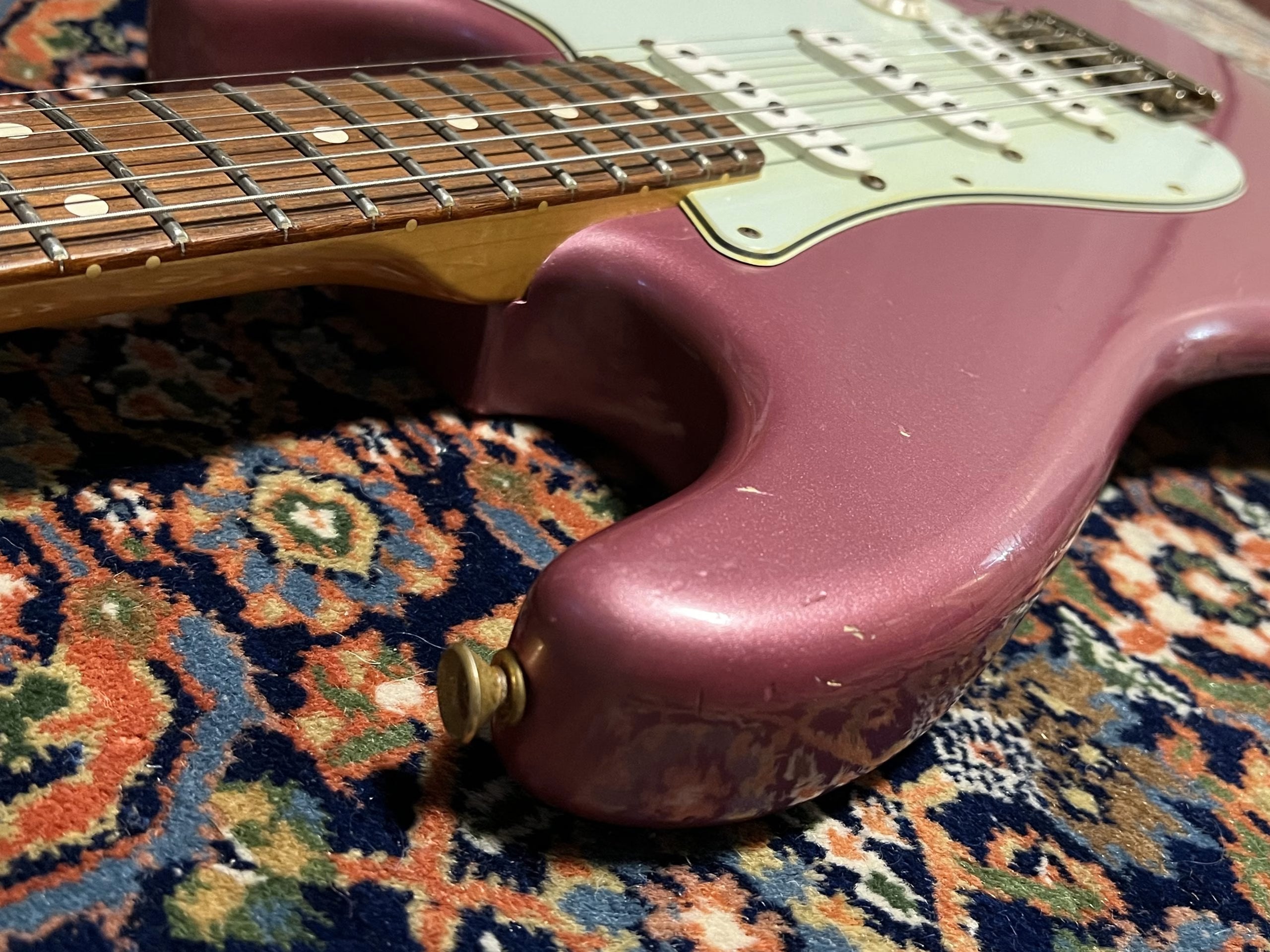 SOLD - 2013 Fender Custom Shop '60 Relic Stratocaster Burgundy Mist