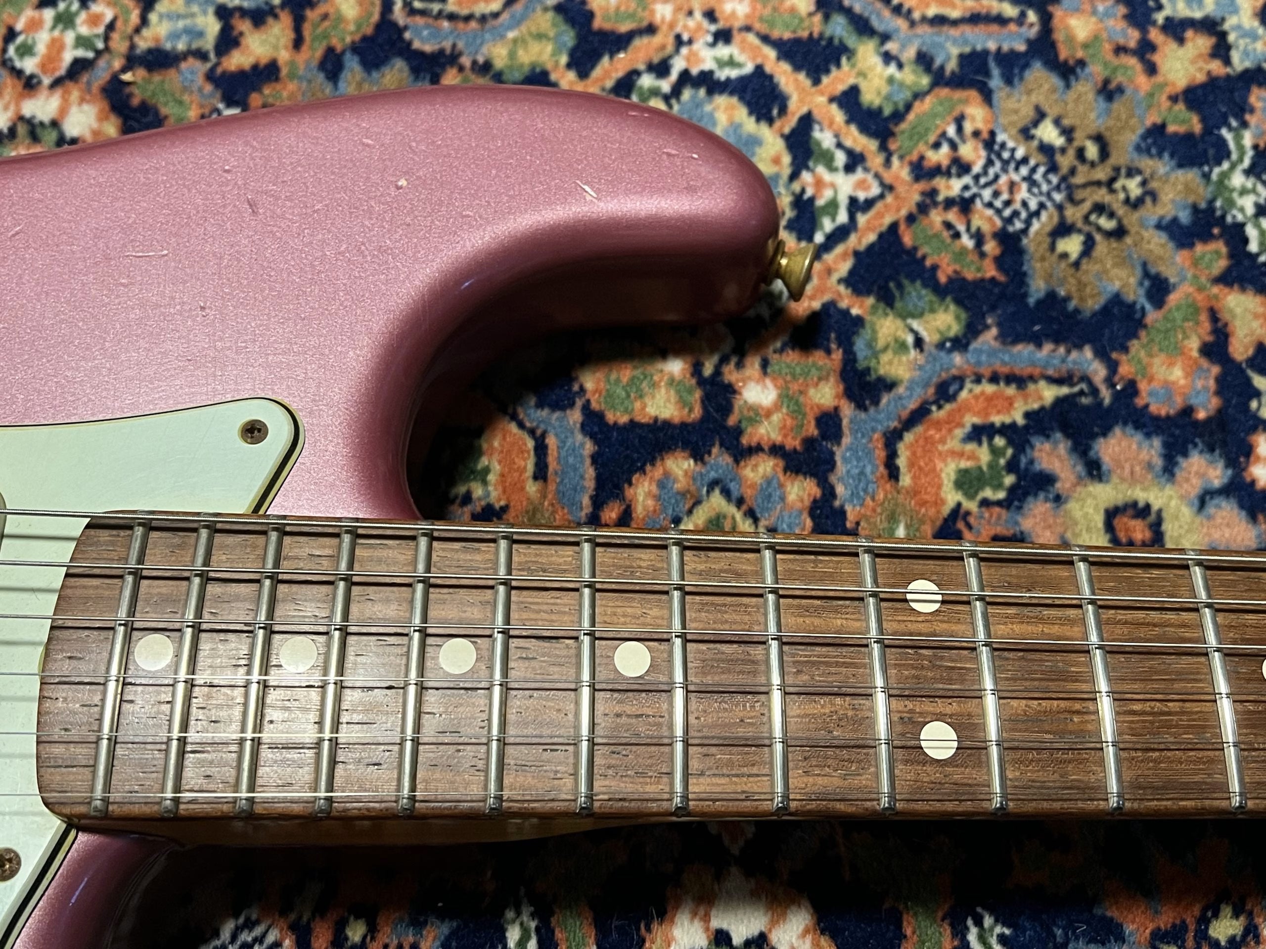 SOLD - 2013 Fender Custom Shop '60 Relic Stratocaster Burgundy Mist