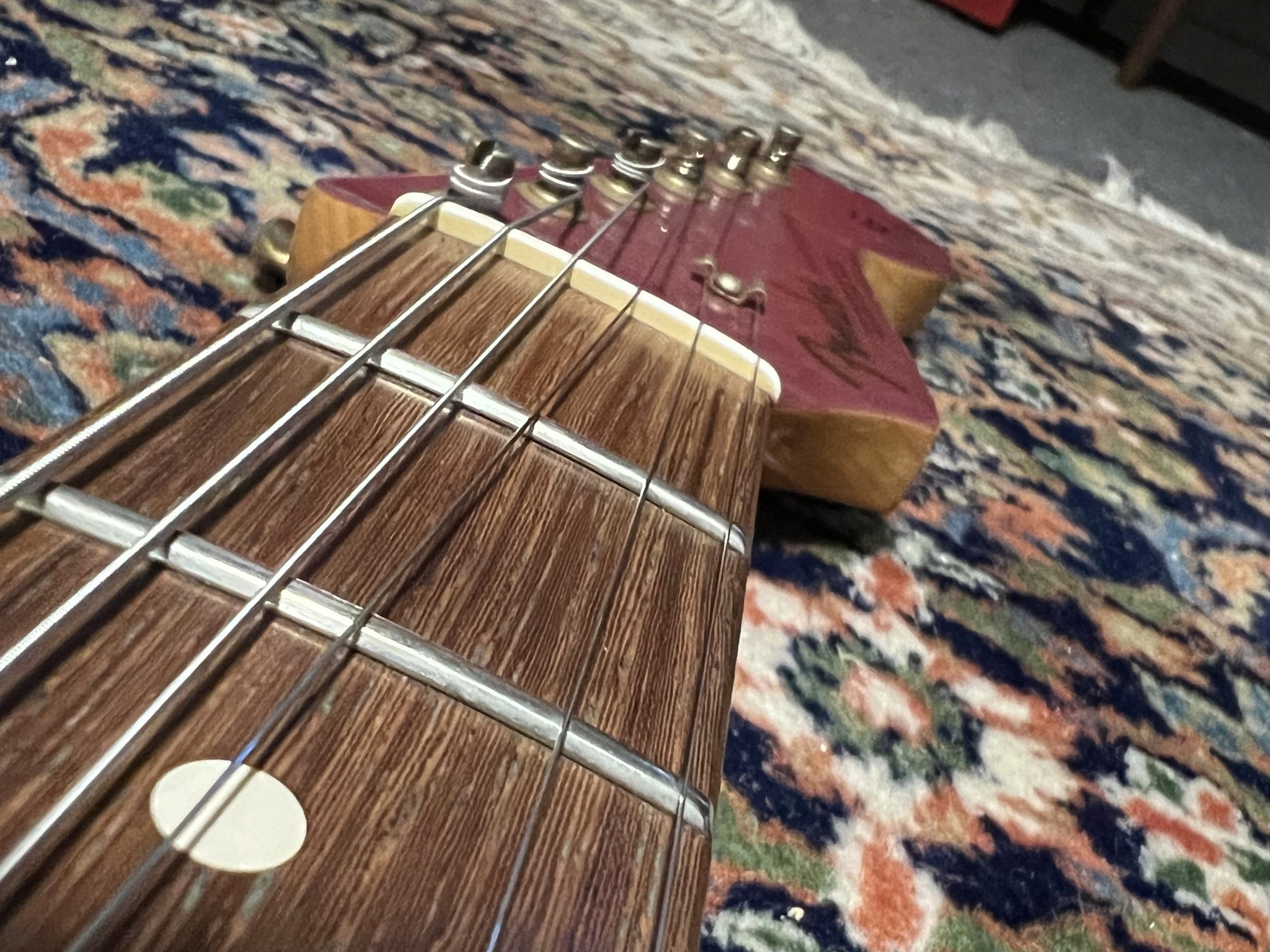 SOLD - 2013 Fender Custom Shop '60 Relic Stratocaster Burgundy Mist