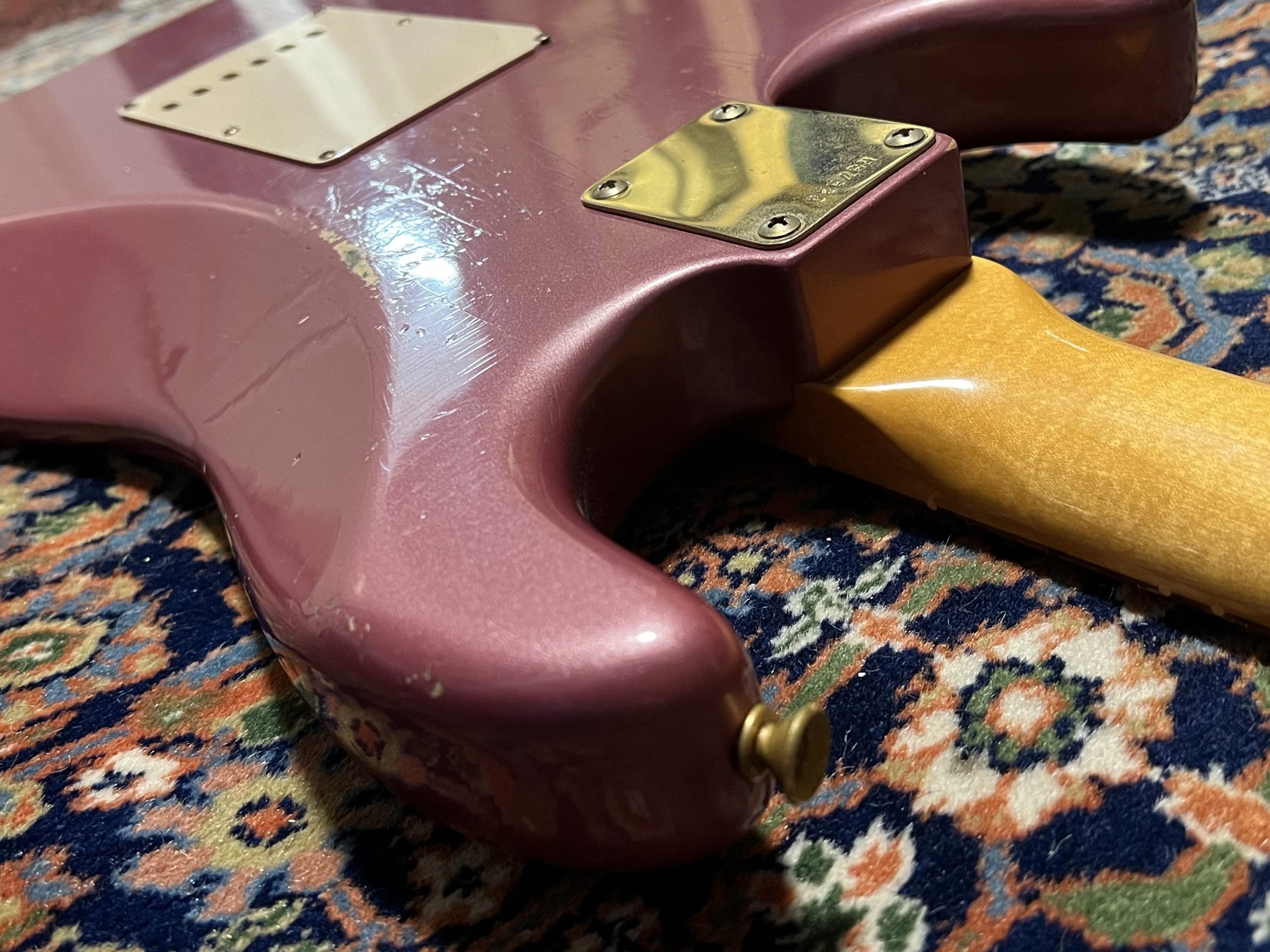 SOLD - 2013 Fender Custom Shop '60 Relic Stratocaster Burgundy Mist