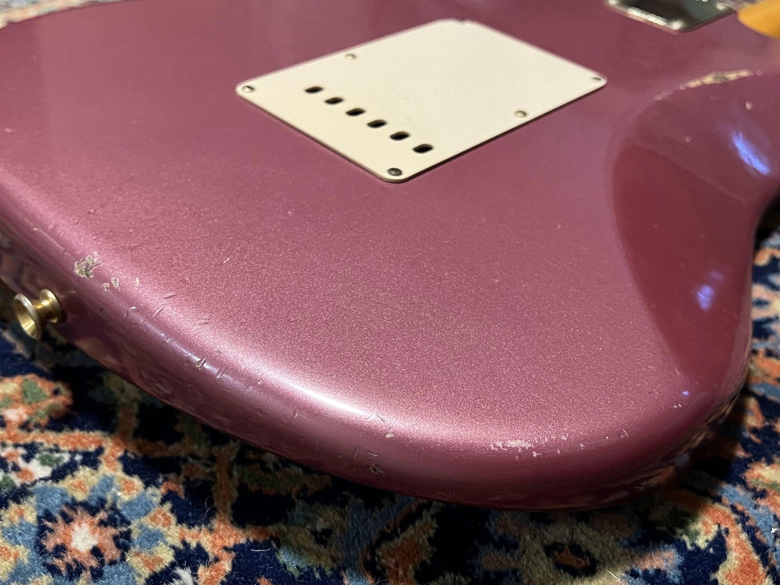 SOLD - 2013 Fender Custom Shop '60 Relic Stratocaster Burgundy Mist