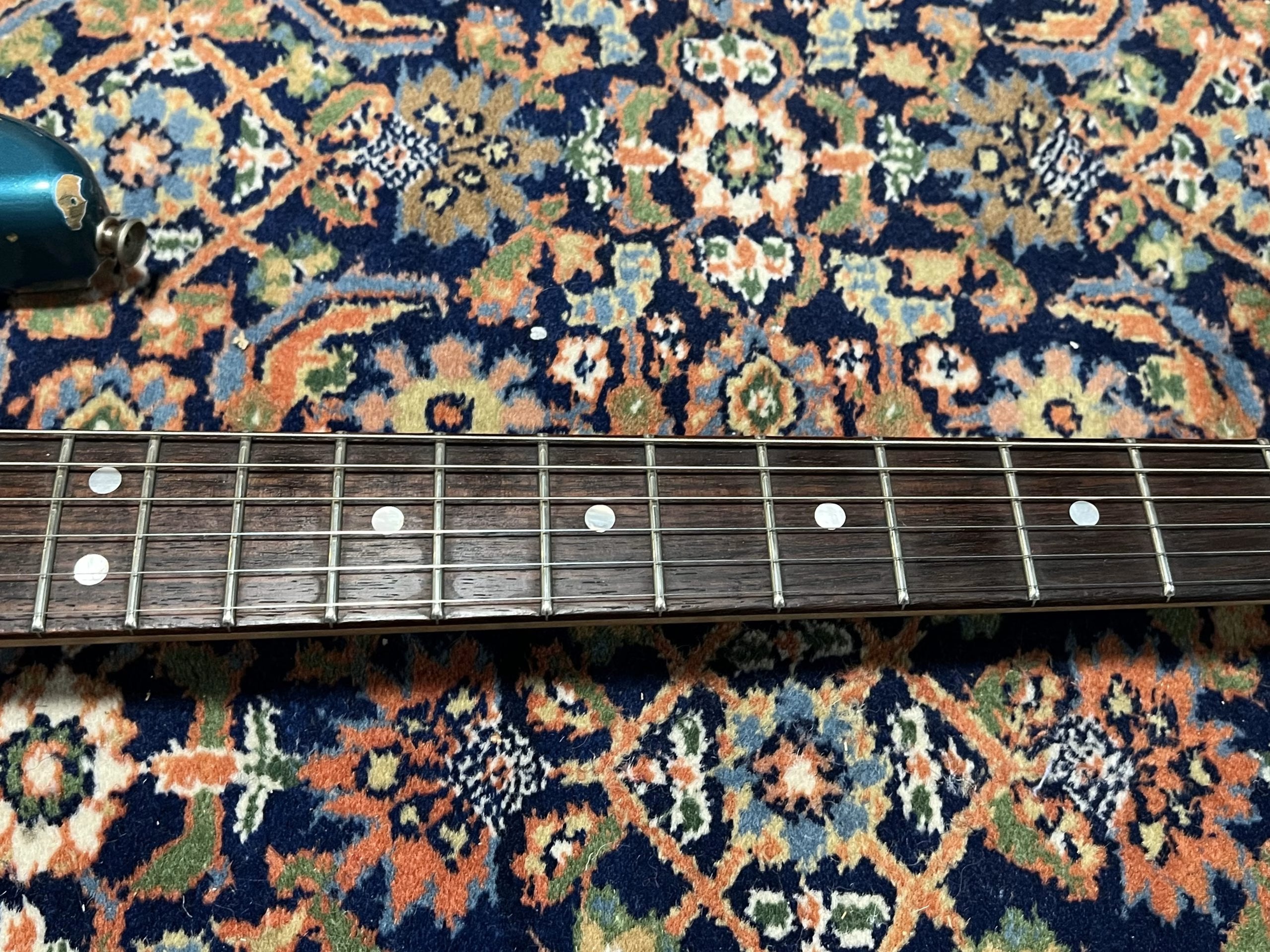 SOLD - 2019 Fender Custom Shop 66 Big Head NAMM LTD Super Heavy Relic Stratocaster Ocean Turquoise