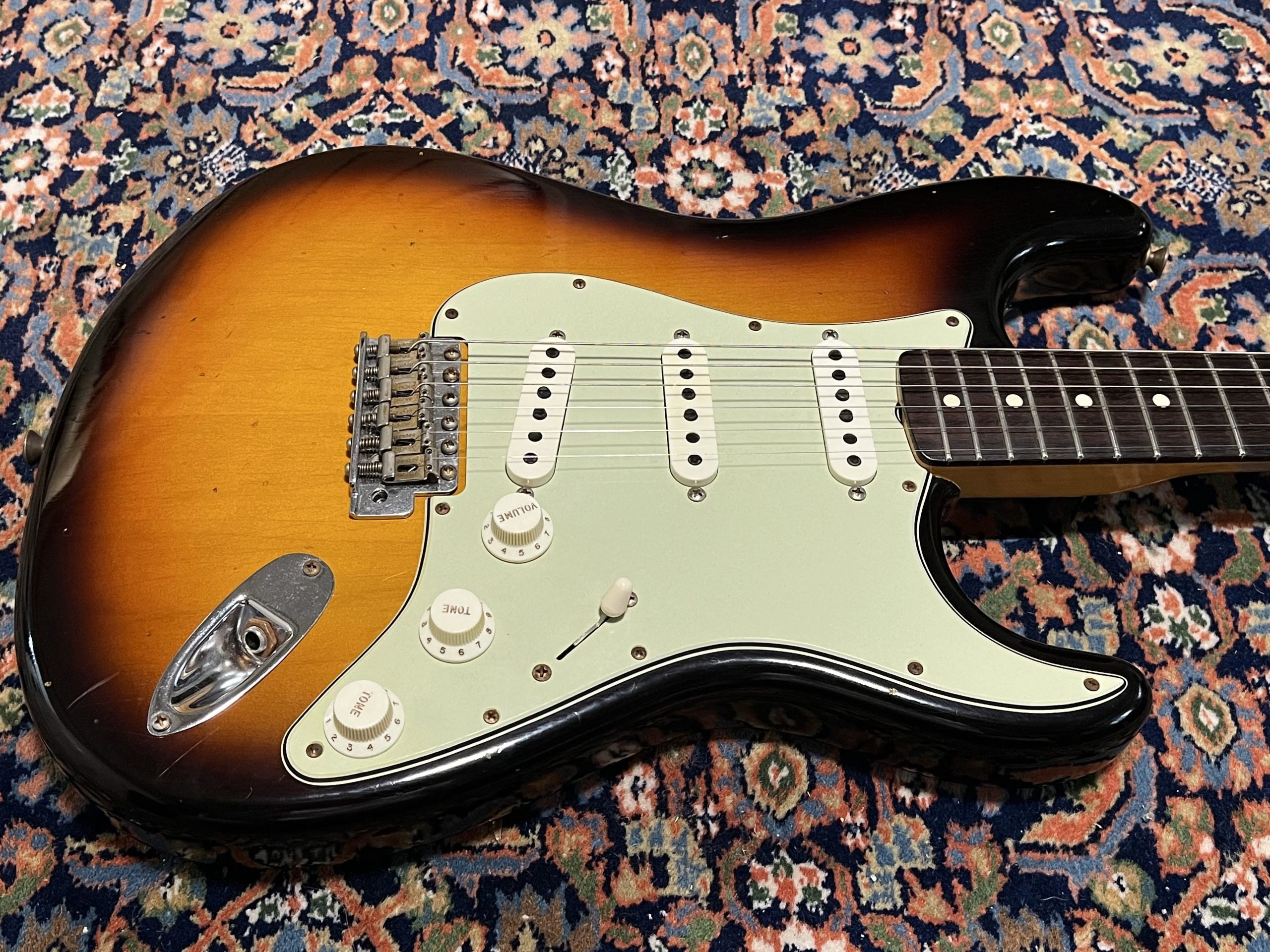 SOLD - 2021 Fender Custom Shop '62/'63 LTD Journeyman Stratocaster Sunburst