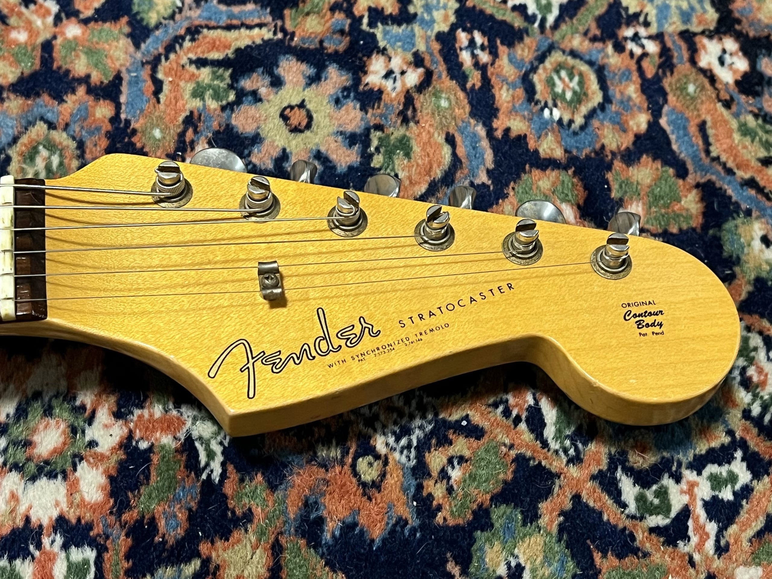 SOLD - 2021 Fender Custom Shop '62/'63 LTD Journeyman Stratocaster Sunburst