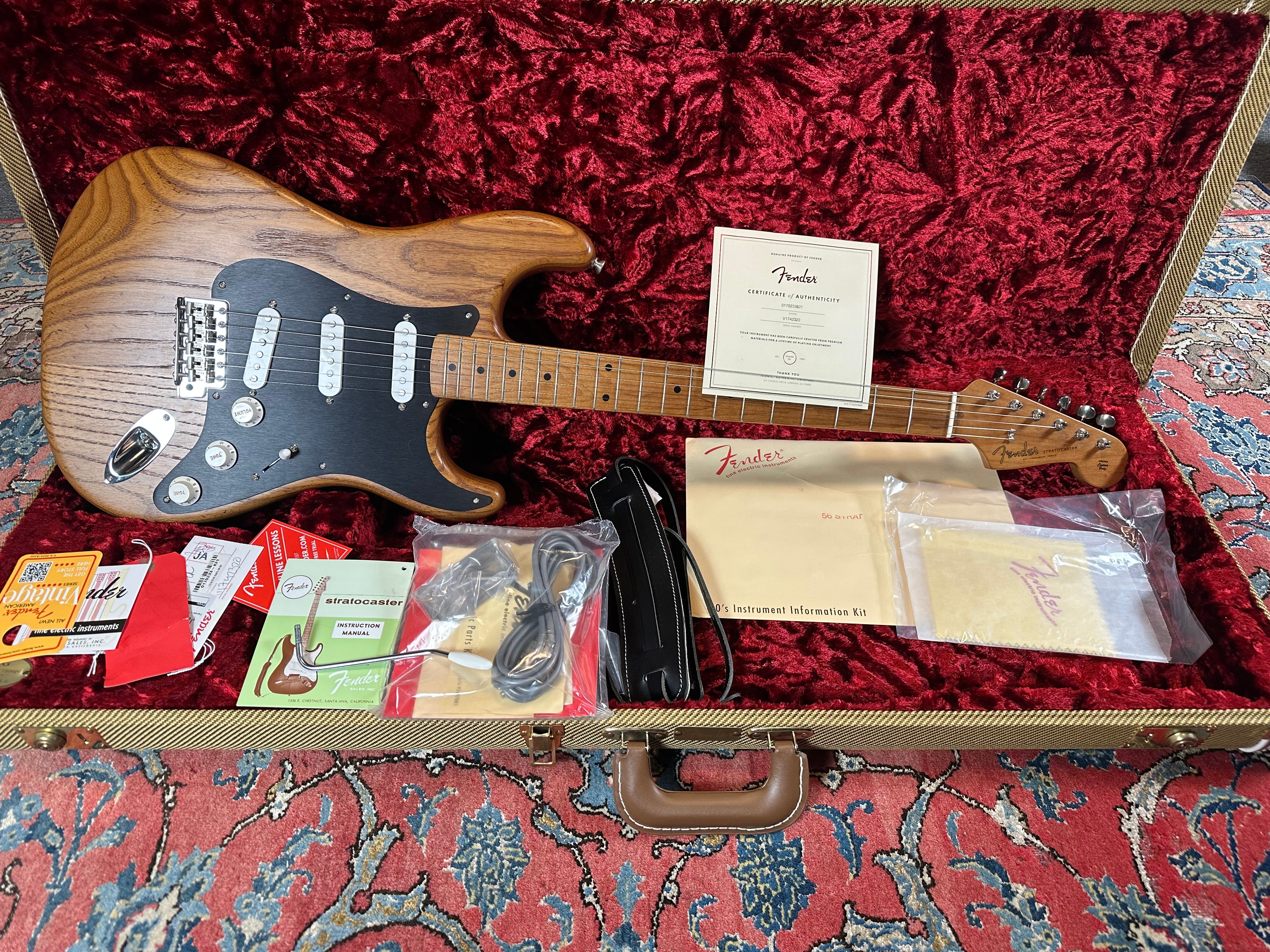 Fender American Vintage '56 LTD Roasted Ash Stratocaster 2017