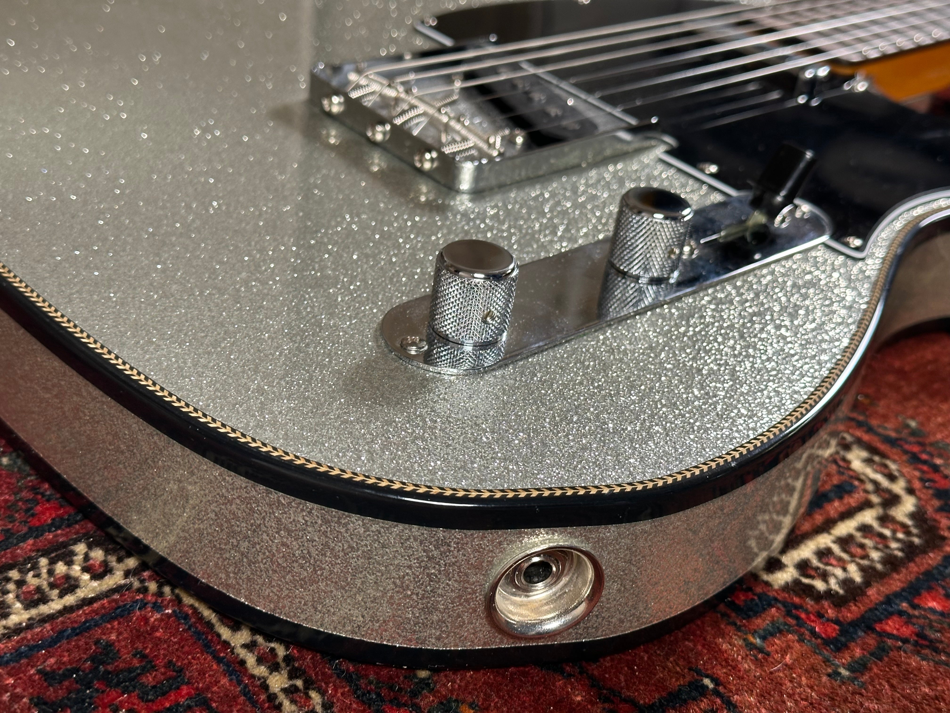 SOLD - 2022 Fender Custom Shop '62 Wildwood NOS Telecaster Silver Sparkle