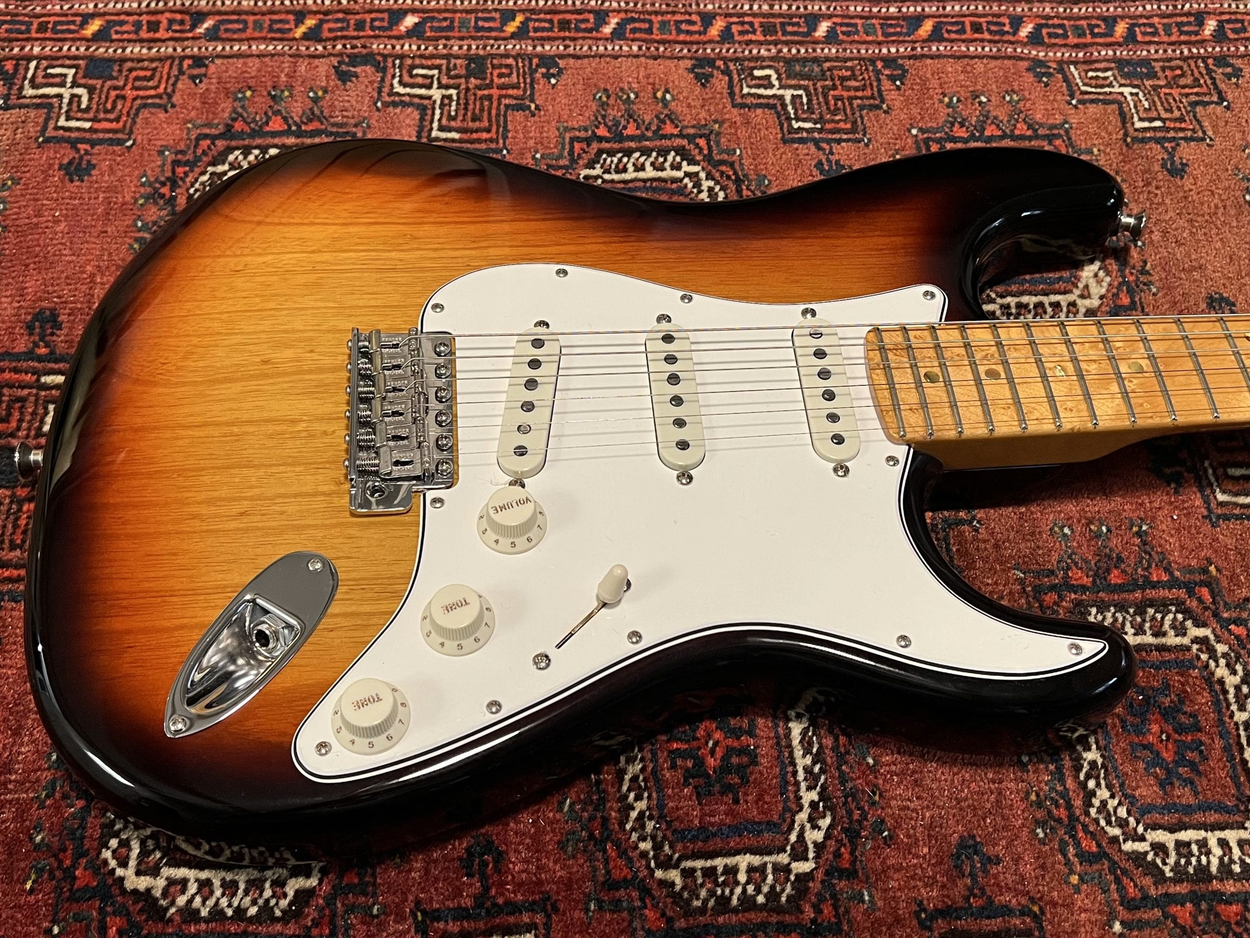 SOLD - 2021 Fender Custom Shop American Custom Stratocaster Antique Burst