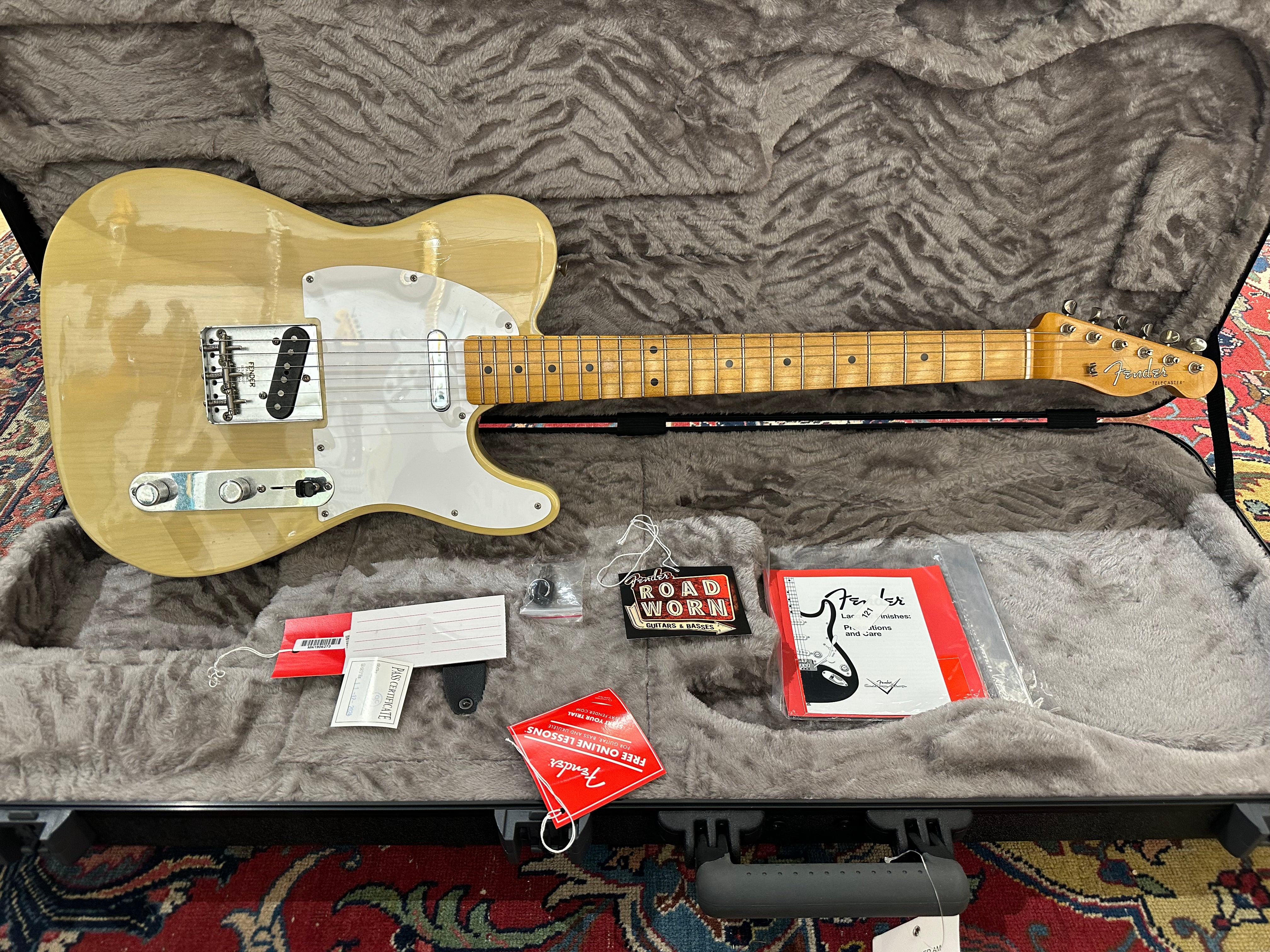 SOLD - 2025 Fender Vintera II '60 LTD Roadworn Telecaster Blonde