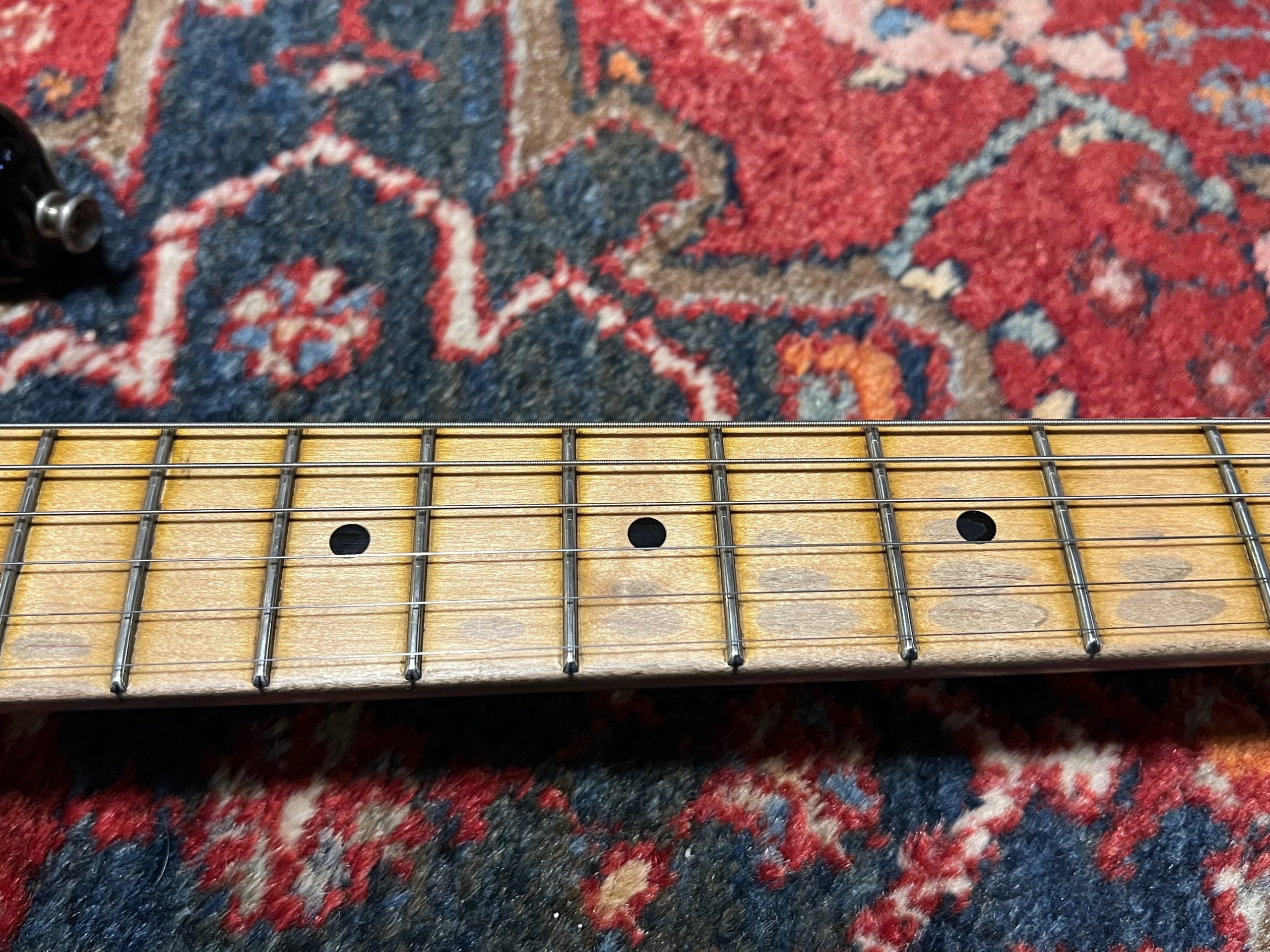SOLD - 2019 Fender Custom Shop 55 Hardtail Heavy Relic Stratocaster Sunburst