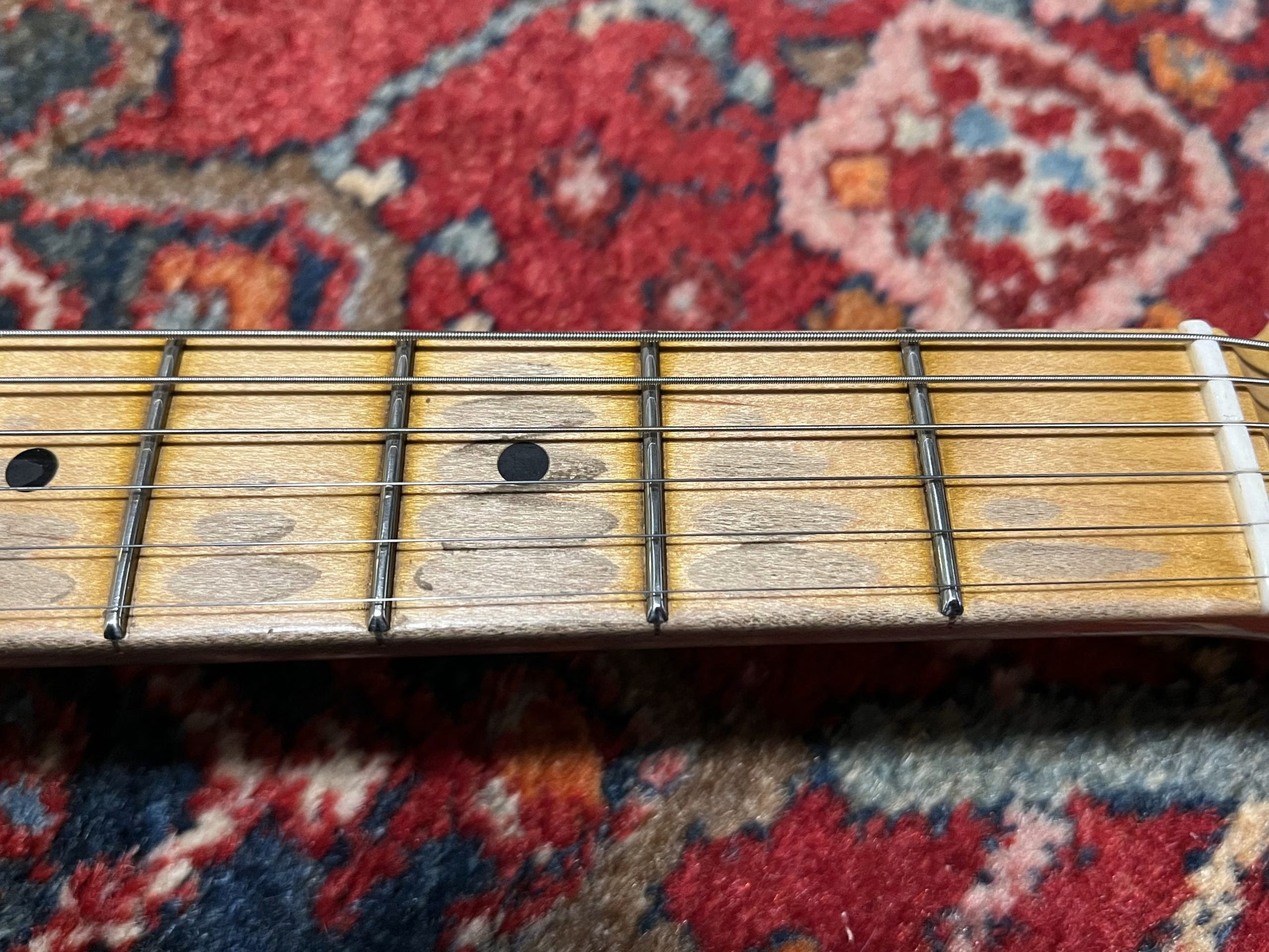 SOLD - 2019 Fender Custom Shop 55 Hardtail Heavy Relic Stratocaster Sunburst