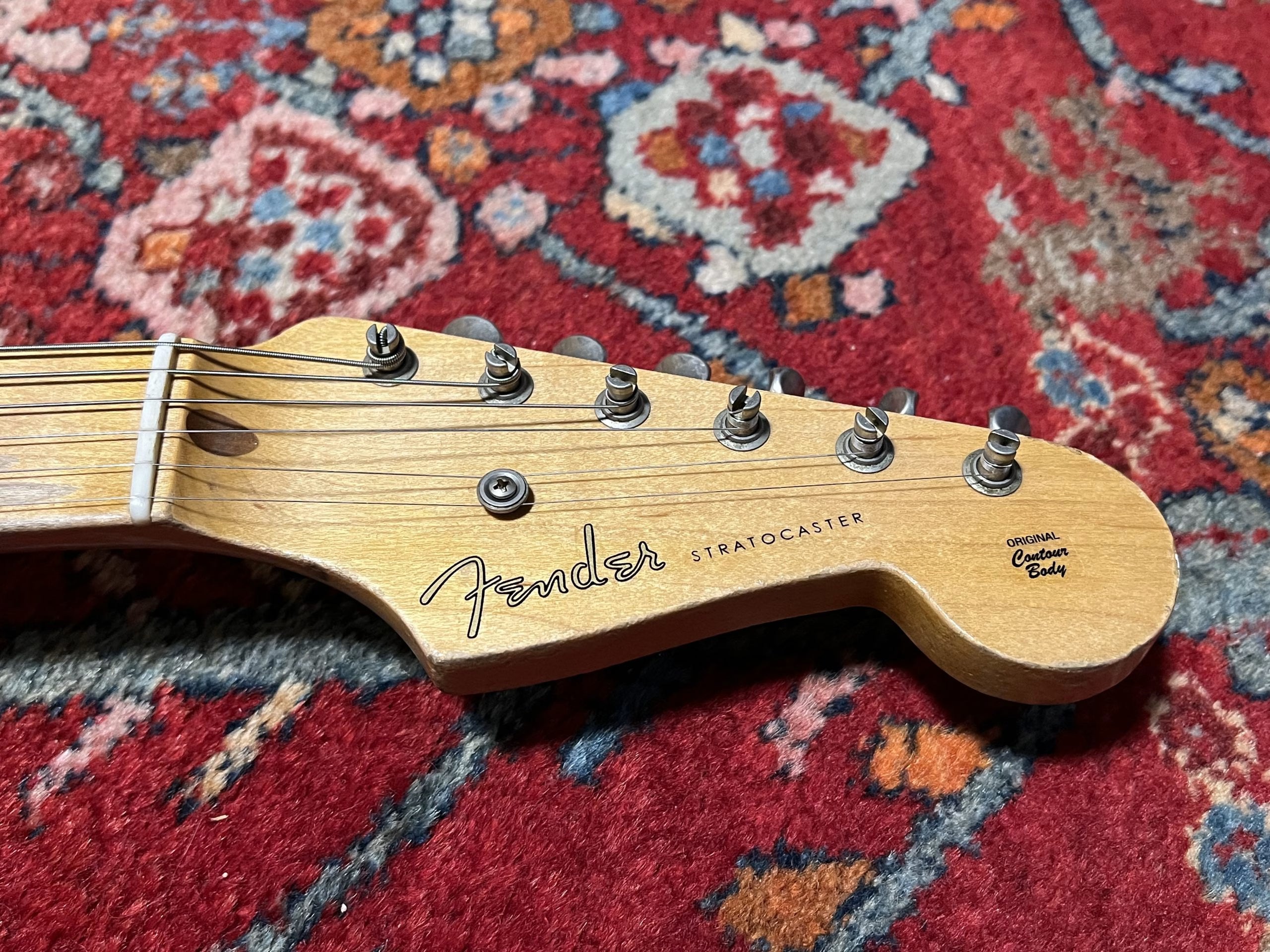 SOLD - 2019 Fender Custom Shop 55 Hardtail Heavy Relic Stratocaster Sunburst