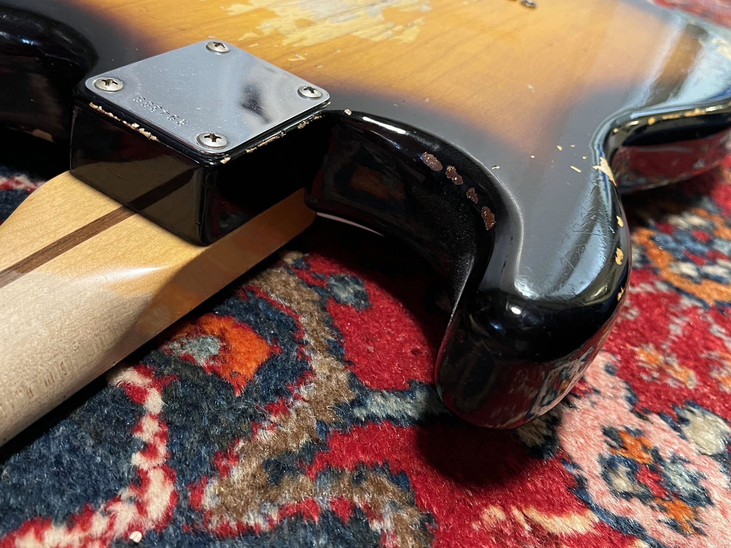 SOLD - 2019 Fender Custom Shop 55 Hardtail Heavy Relic Stratocaster Sunburst