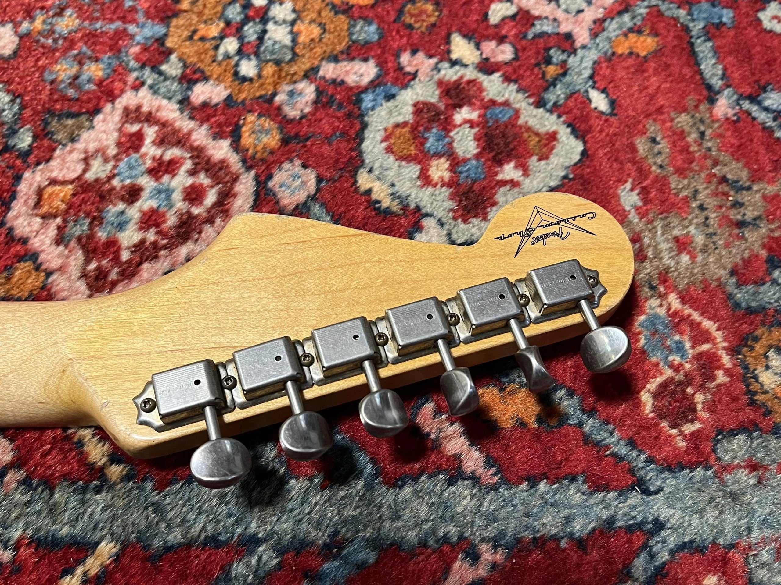 SOLD - 2019 Fender Custom Shop 55 Hardtail Heavy Relic Stratocaster Sunburst