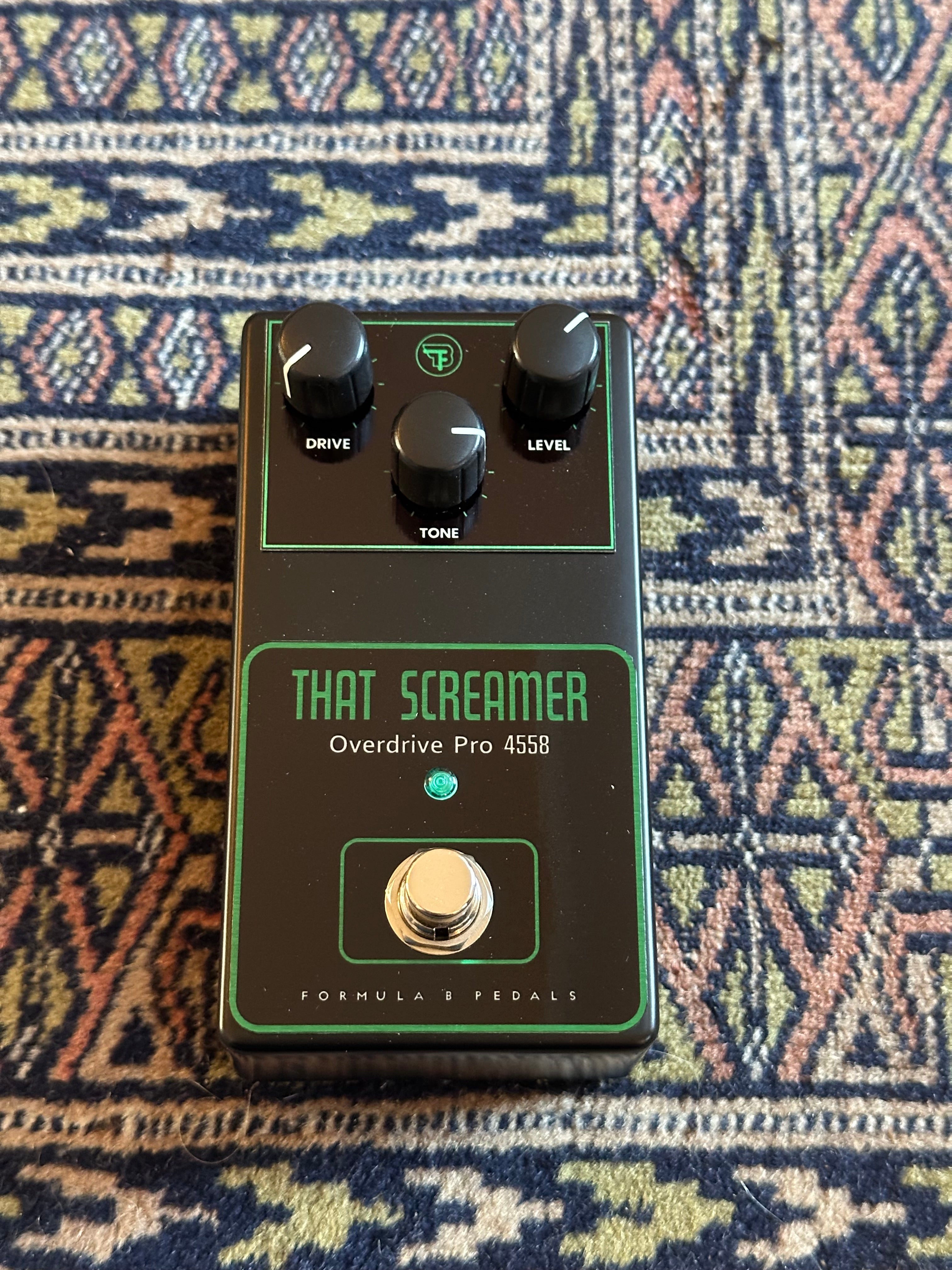 Formula B That Screamer – Overdrive-Pedal basierend auf dem Tubescreamer