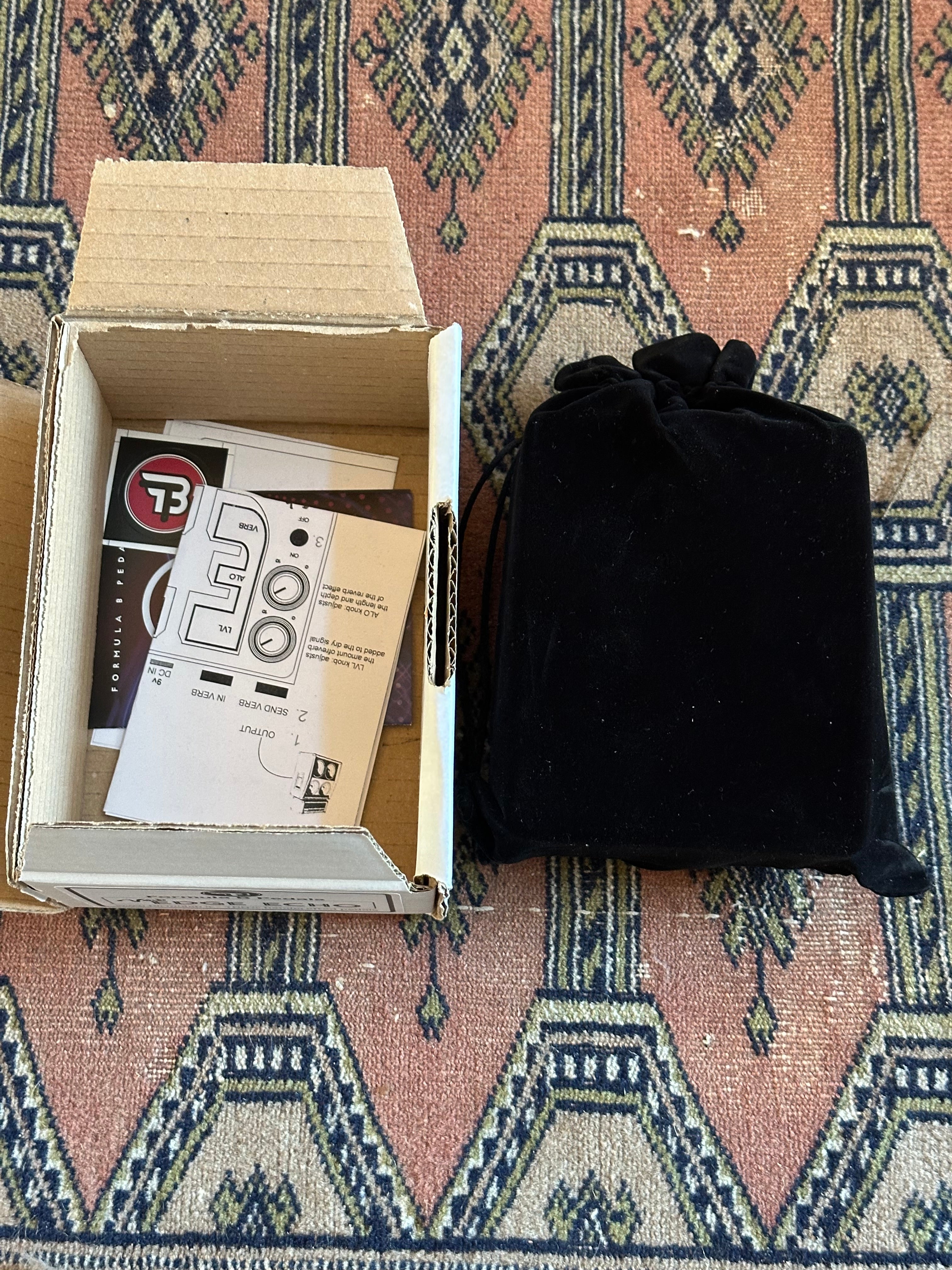 Formula B Edge Echo Verb - Reverb + Echo Pedal