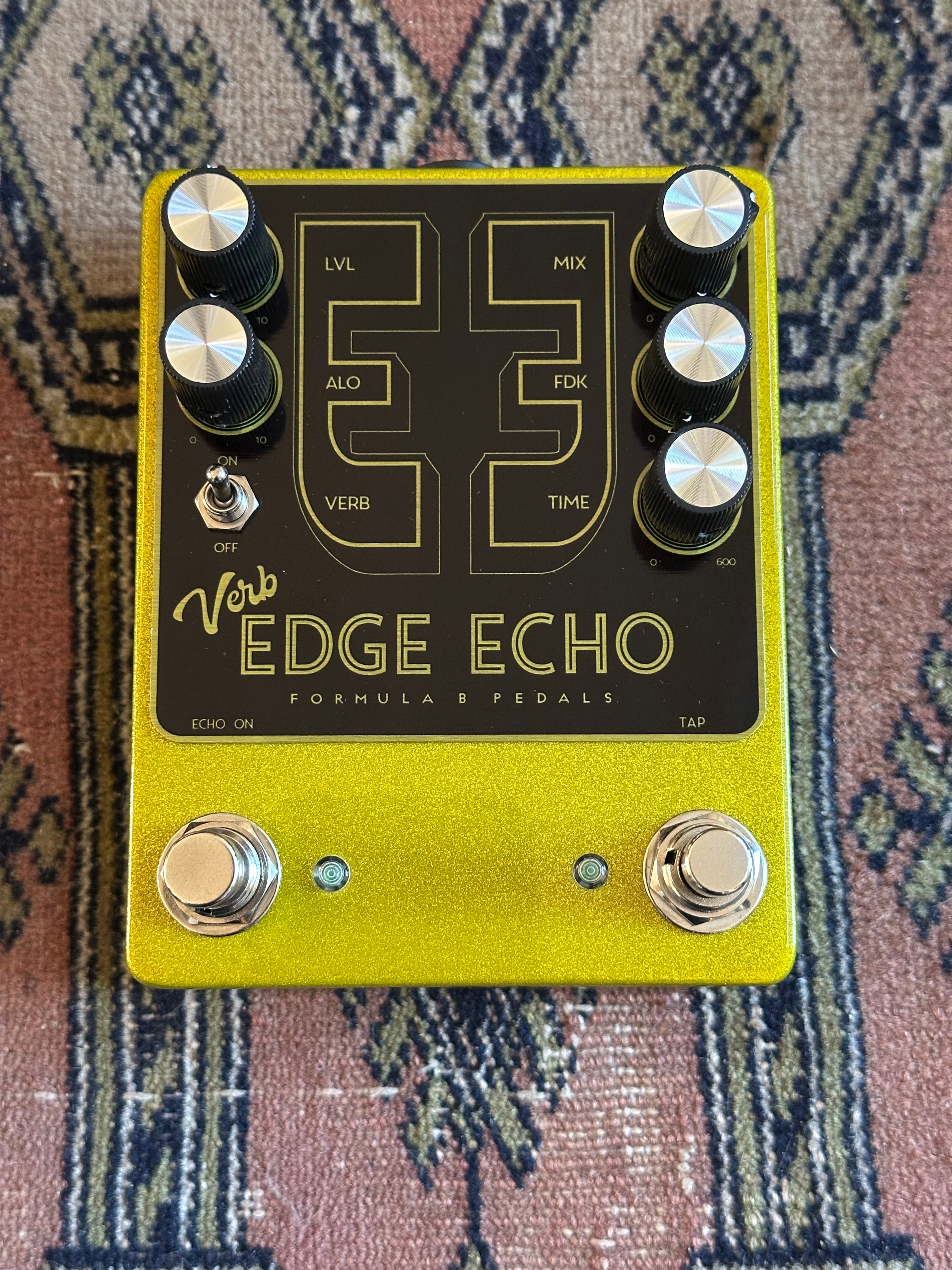 Formula B Edge Echo Verb - Reverb + Echo Pedal