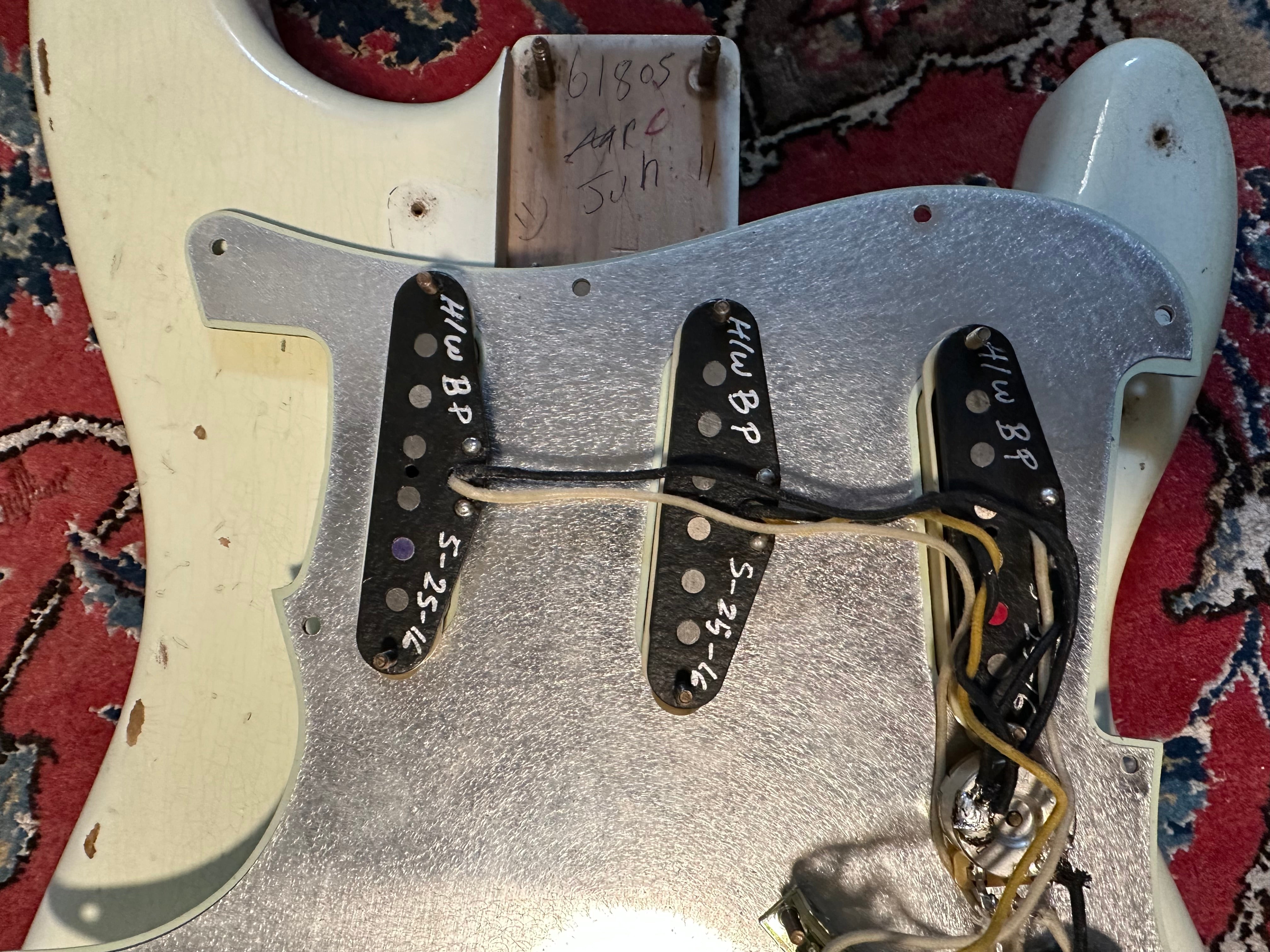 Fender Custom Shop '61 Relic Stratocaster 2016 Olympic White