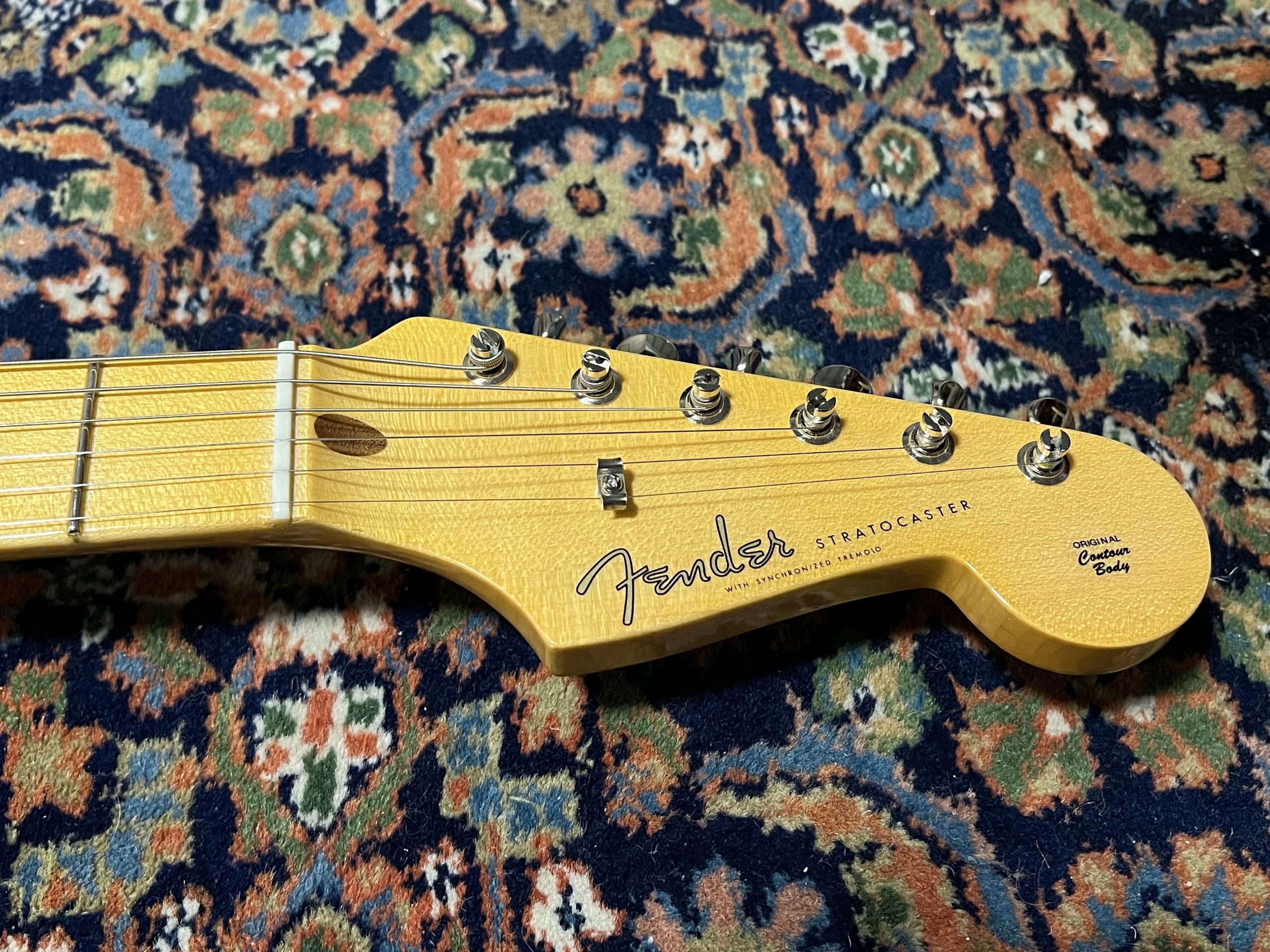 SOLD - 2023 Fender Custom Shop 60 Maple Neck NOS Stratocaster Faded Fiesta Red