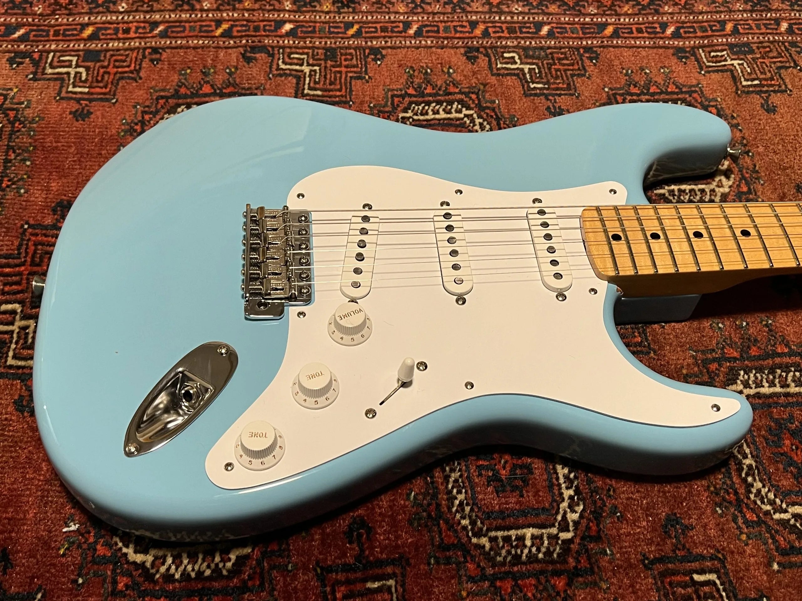 SOLD - 2022 Fender Custom Shop '56 NOS Stratocaster Daphne Blue