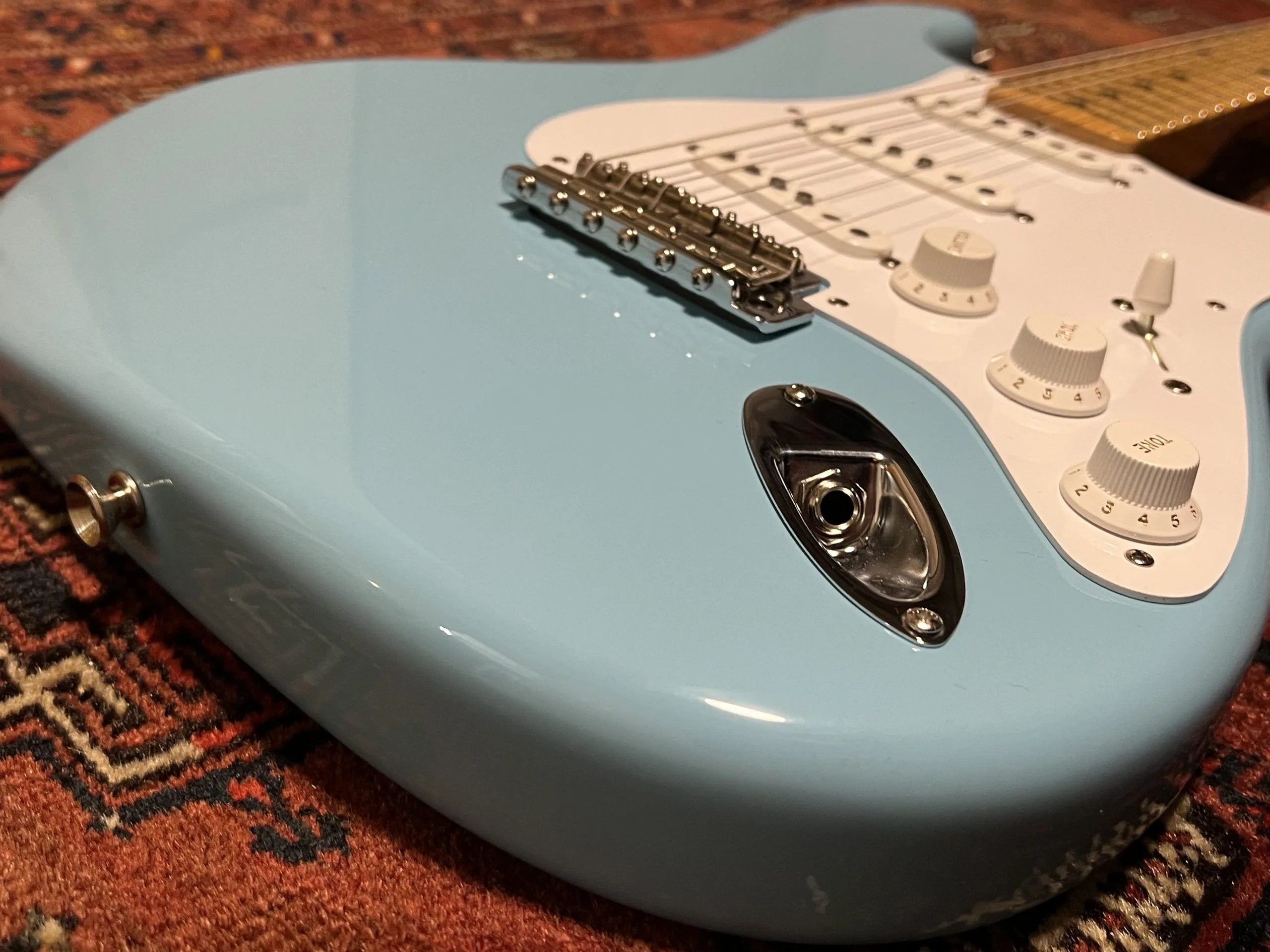 SOLD - 2022 Fender Custom Shop '56 NOS Stratocaster Daphne Blue