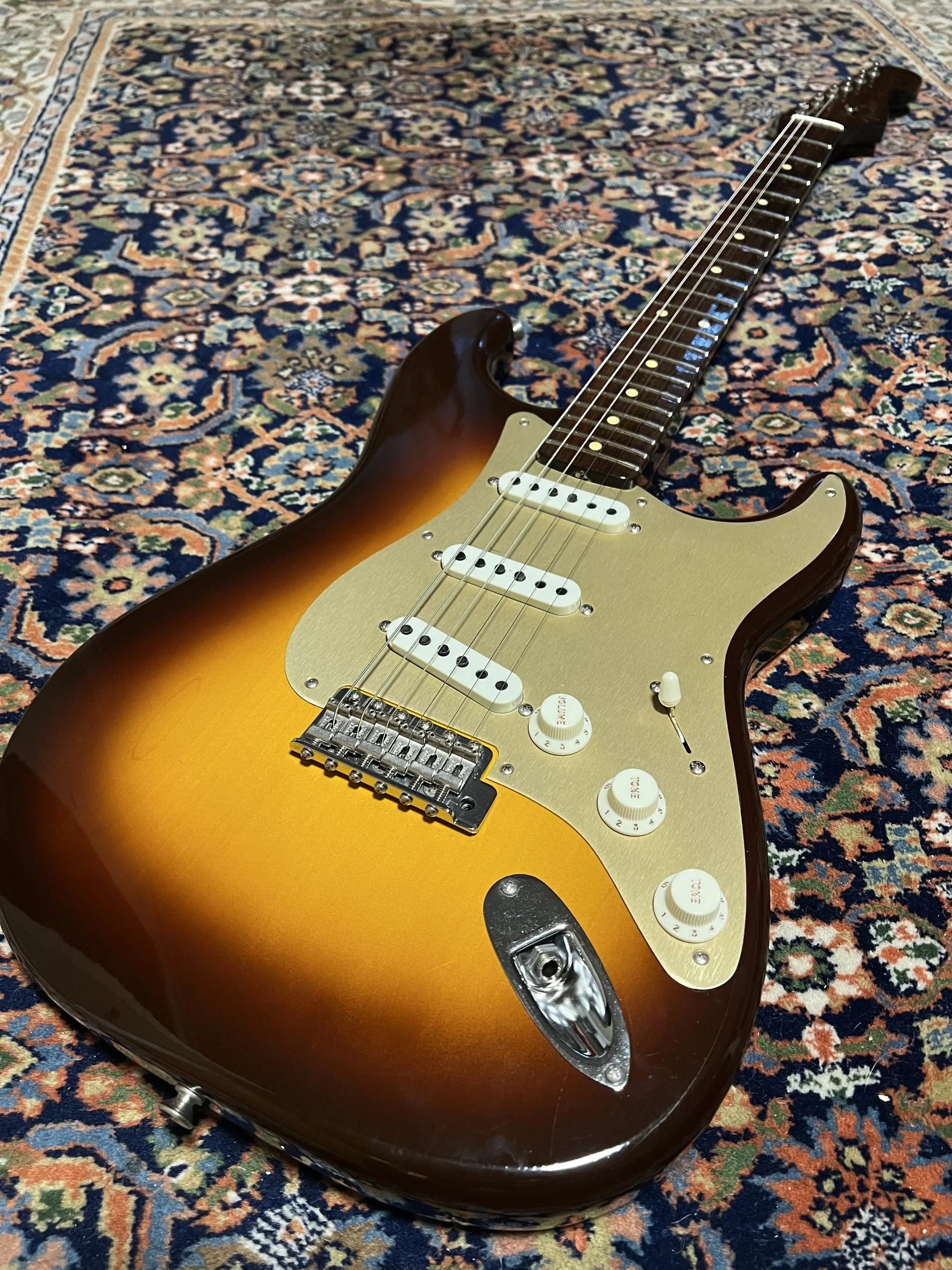 SOLD - 2021 Fender Custom Shop 57 LTD Rosewood Neck Closet Classic Stratocaster Chocolate Sunburst