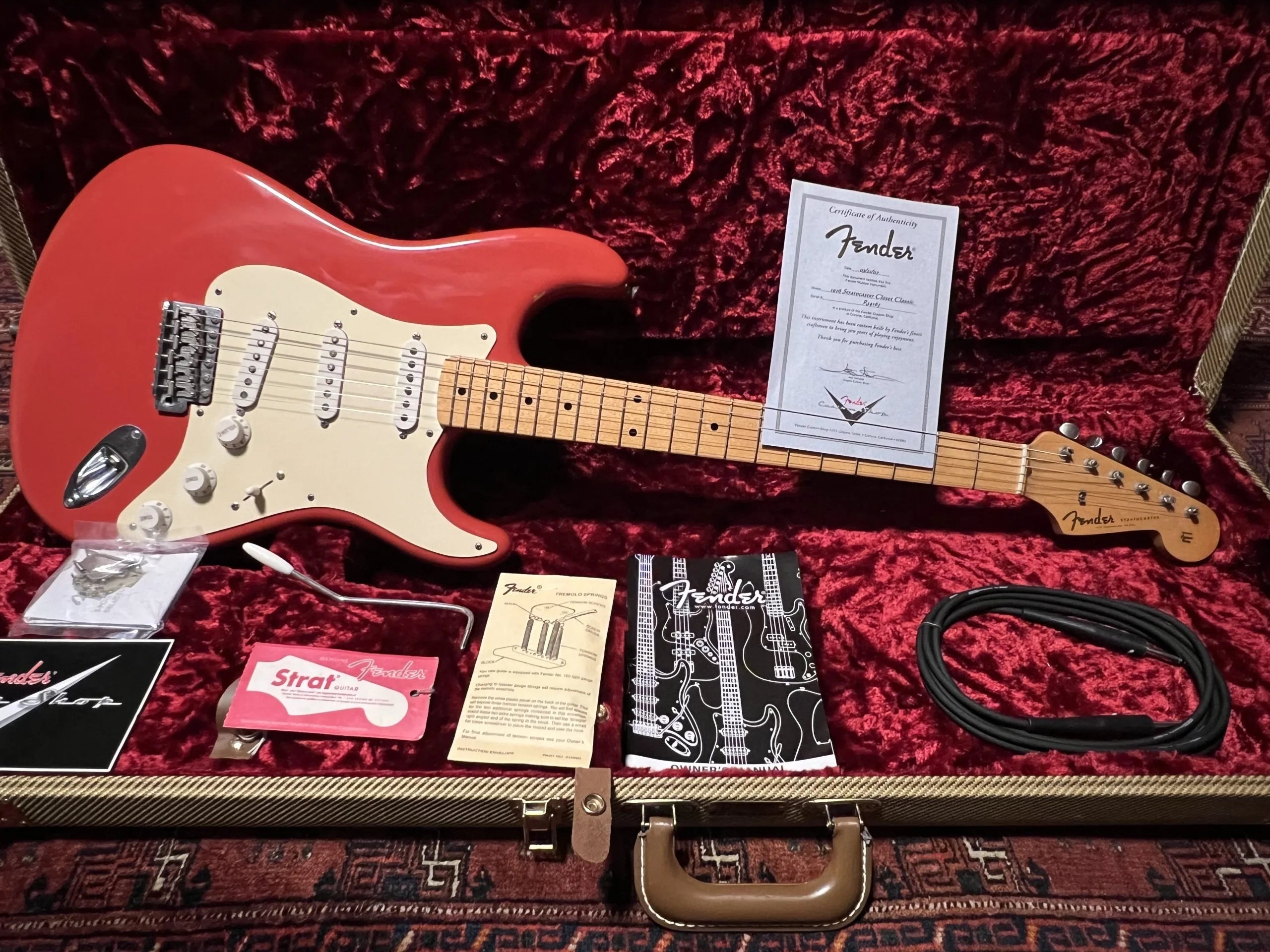 Fender Custom Shop '56 Closet Classic Stratocaster 2007 Fiesta Red