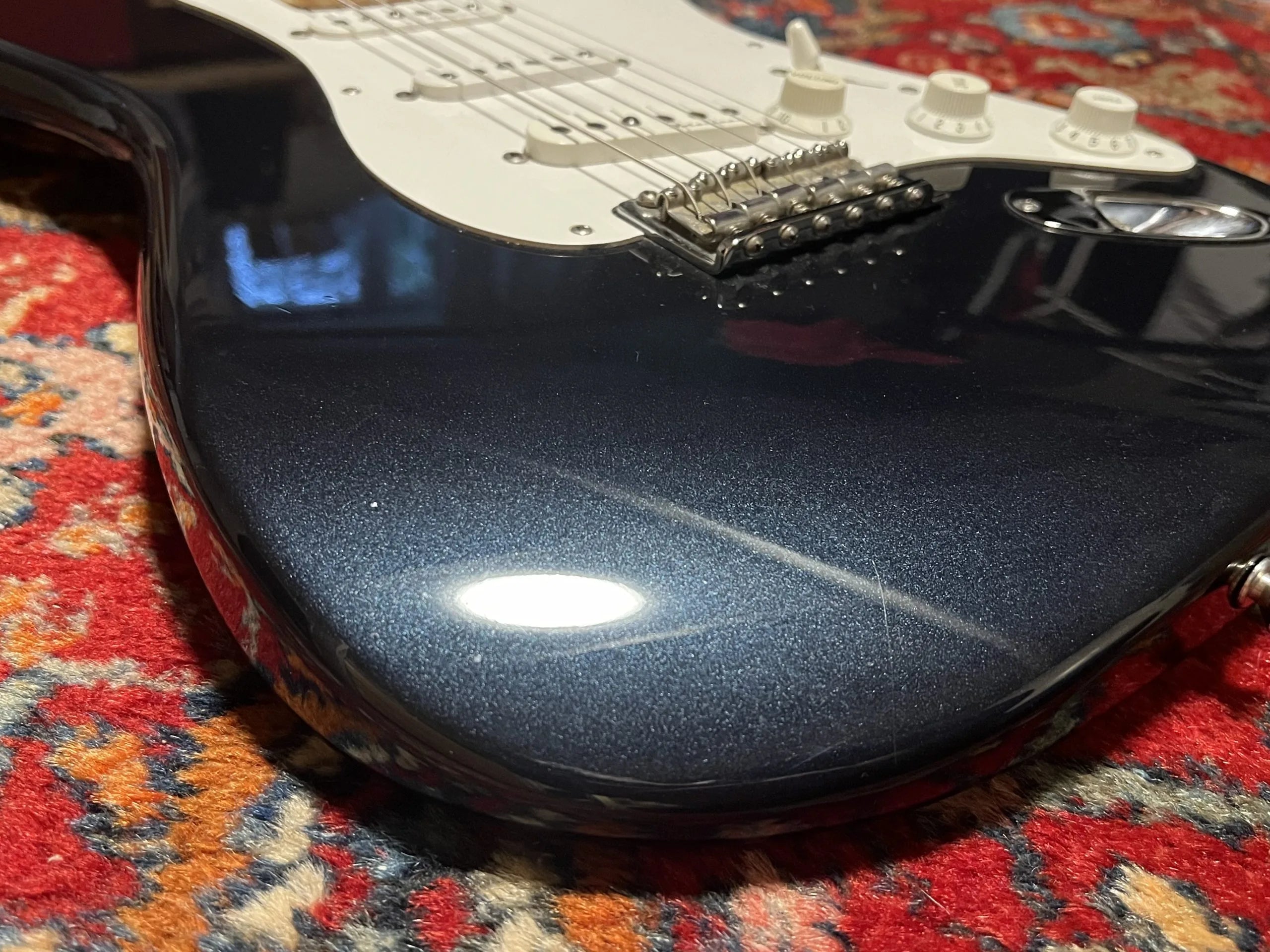 SOLD - 2007 Fender Custom Shop Clapton Signature NOS Stratocaster Midnight Blue