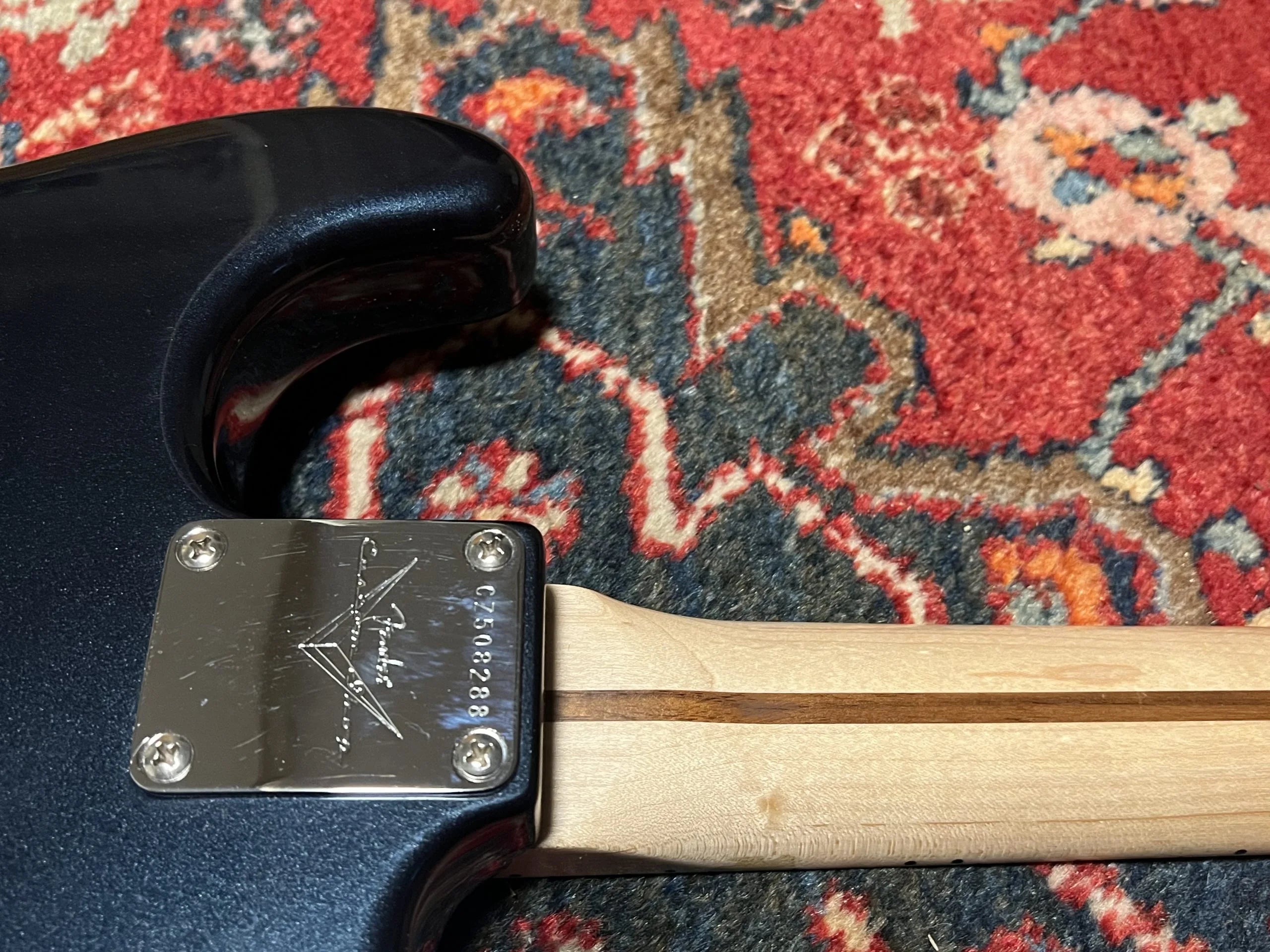 SOLD - 2007 Fender Custom Shop Clapton Signature NOS Stratocaster Midnight Blue