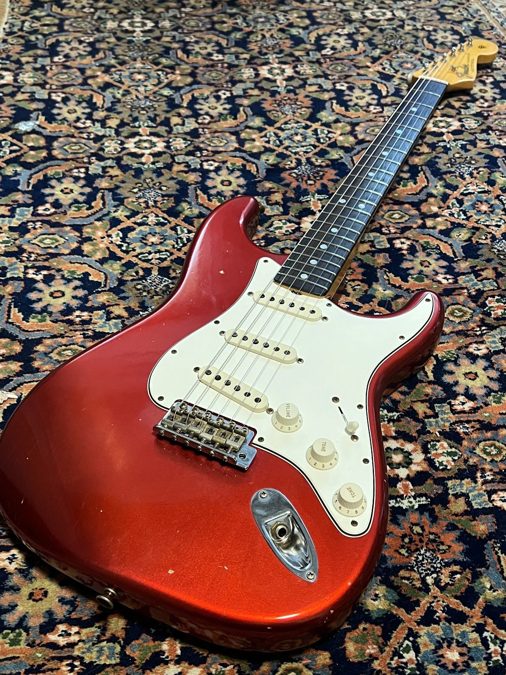 SOLD - 2020 Fender Custom Shop '65 Journeyman Stratocaster Candy Apple Red