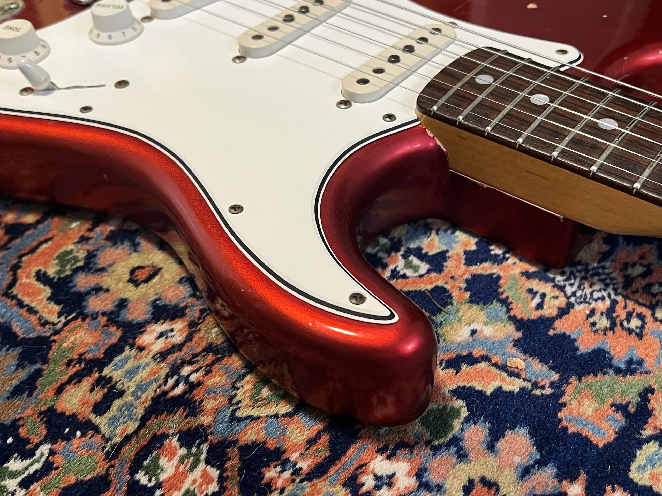 SOLD - 2020 Fender Custom Shop '65 Journeyman Stratocaster Candy Apple Red