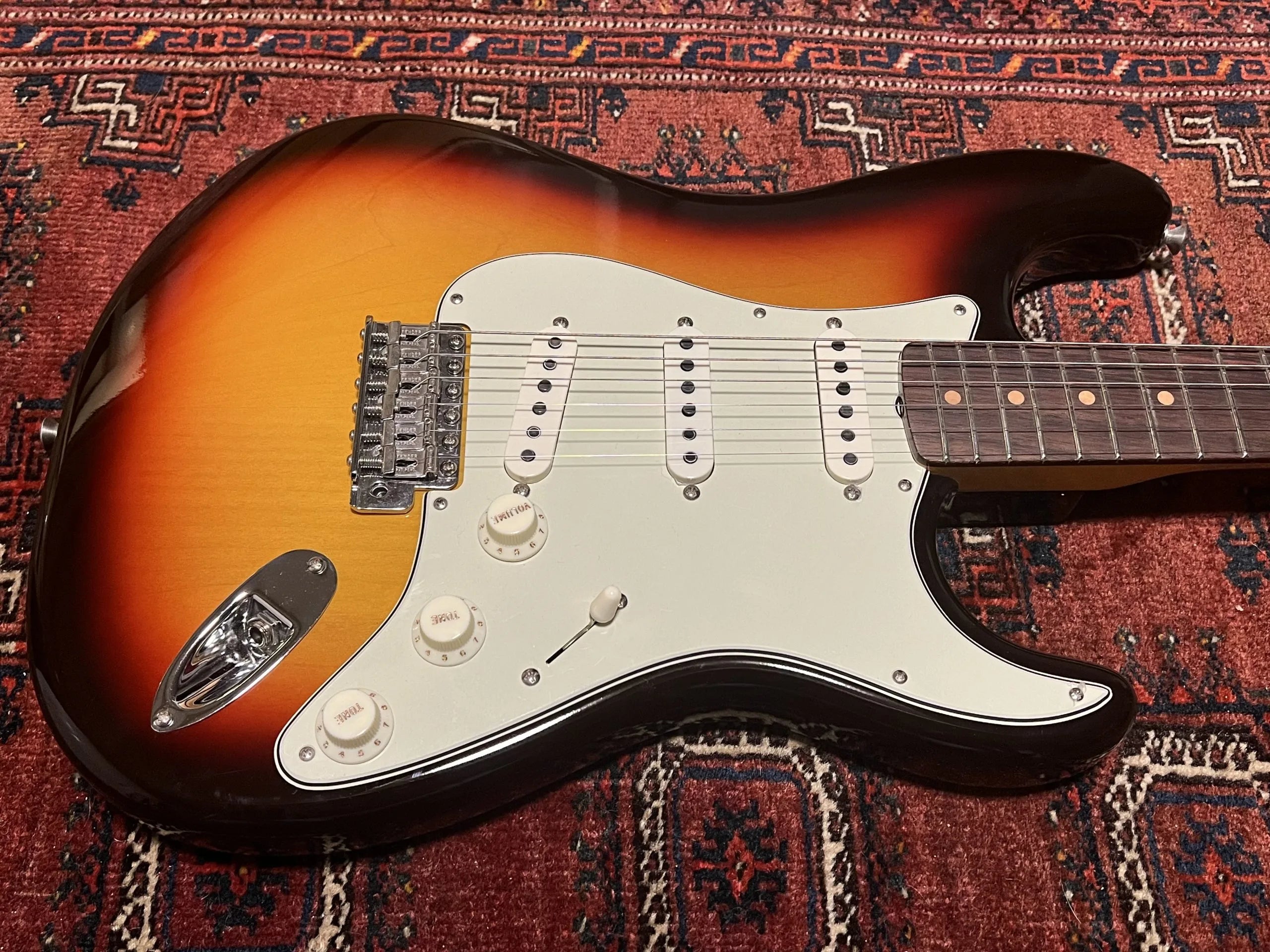 SOLD - 2024 Fender Custom Shop 59 Vintage Custom NOS Stratocaster Chocolate Sunburst