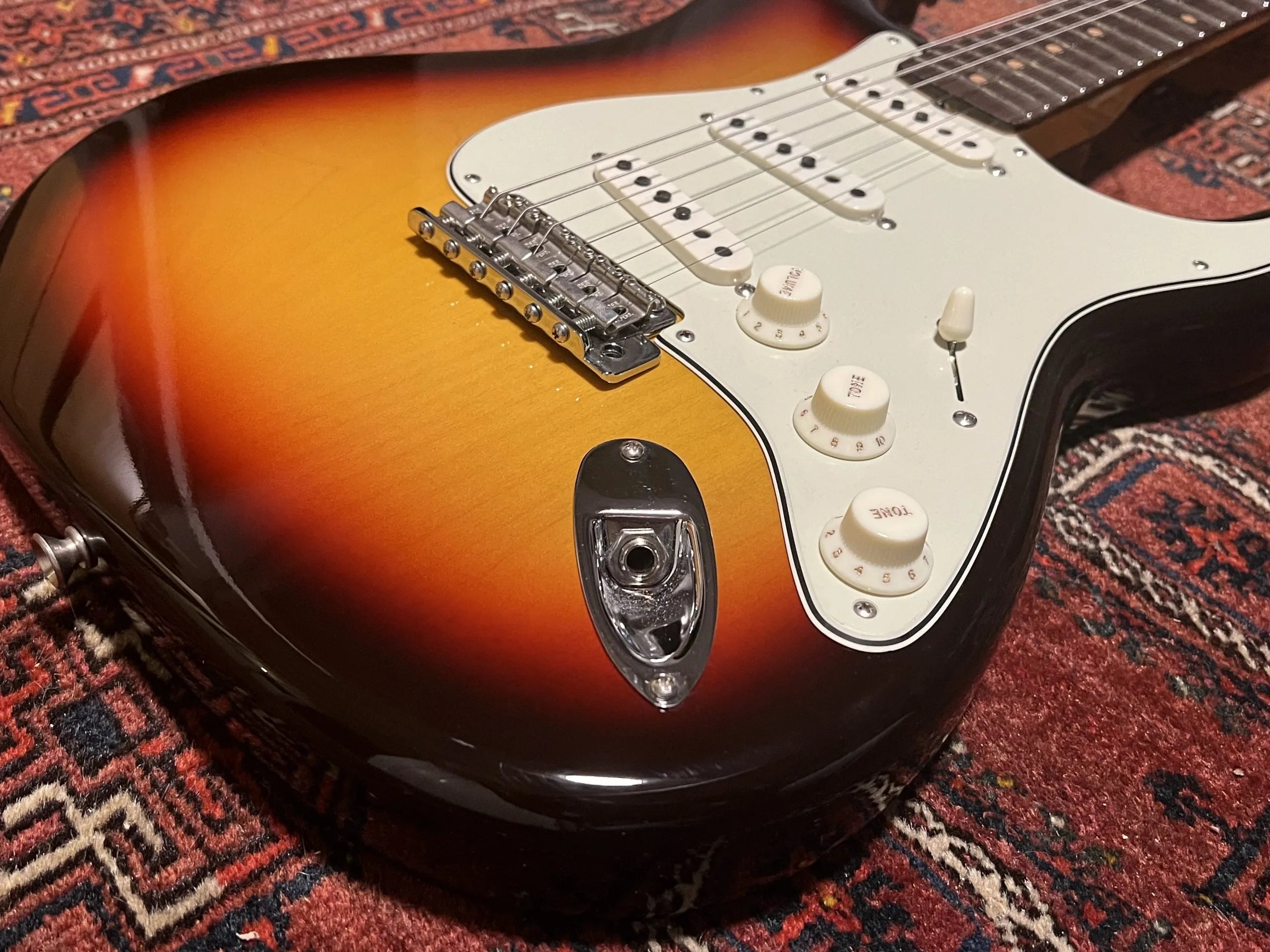 SOLD - 2024 Fender Custom Shop 59 Vintage Custom NOS Stratocaster Chocolate Sunburst