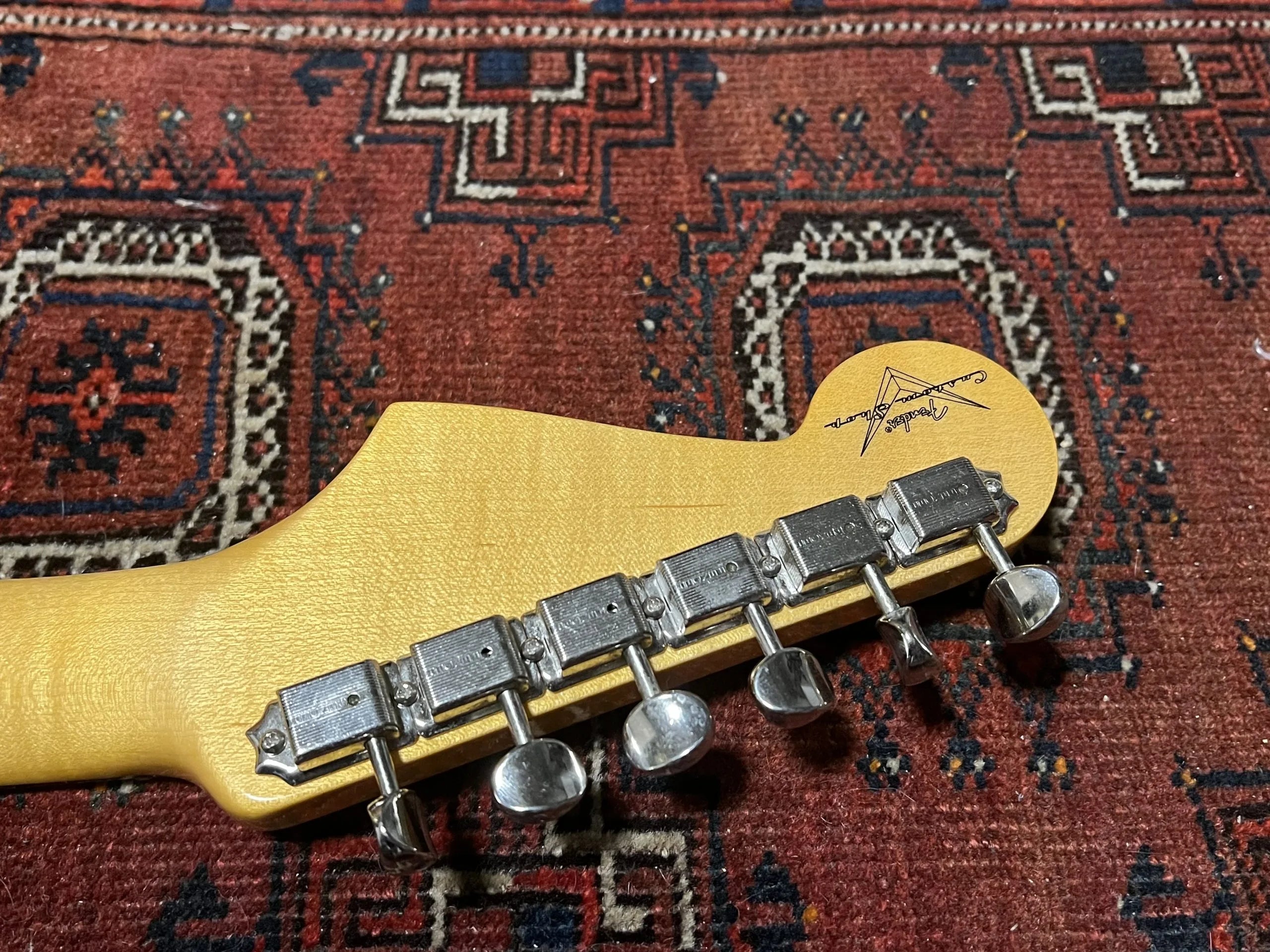 SOLD - 2024 Fender Custom Shop 59 Vintage Custom NOS Stratocaster Chocolate Sunburst