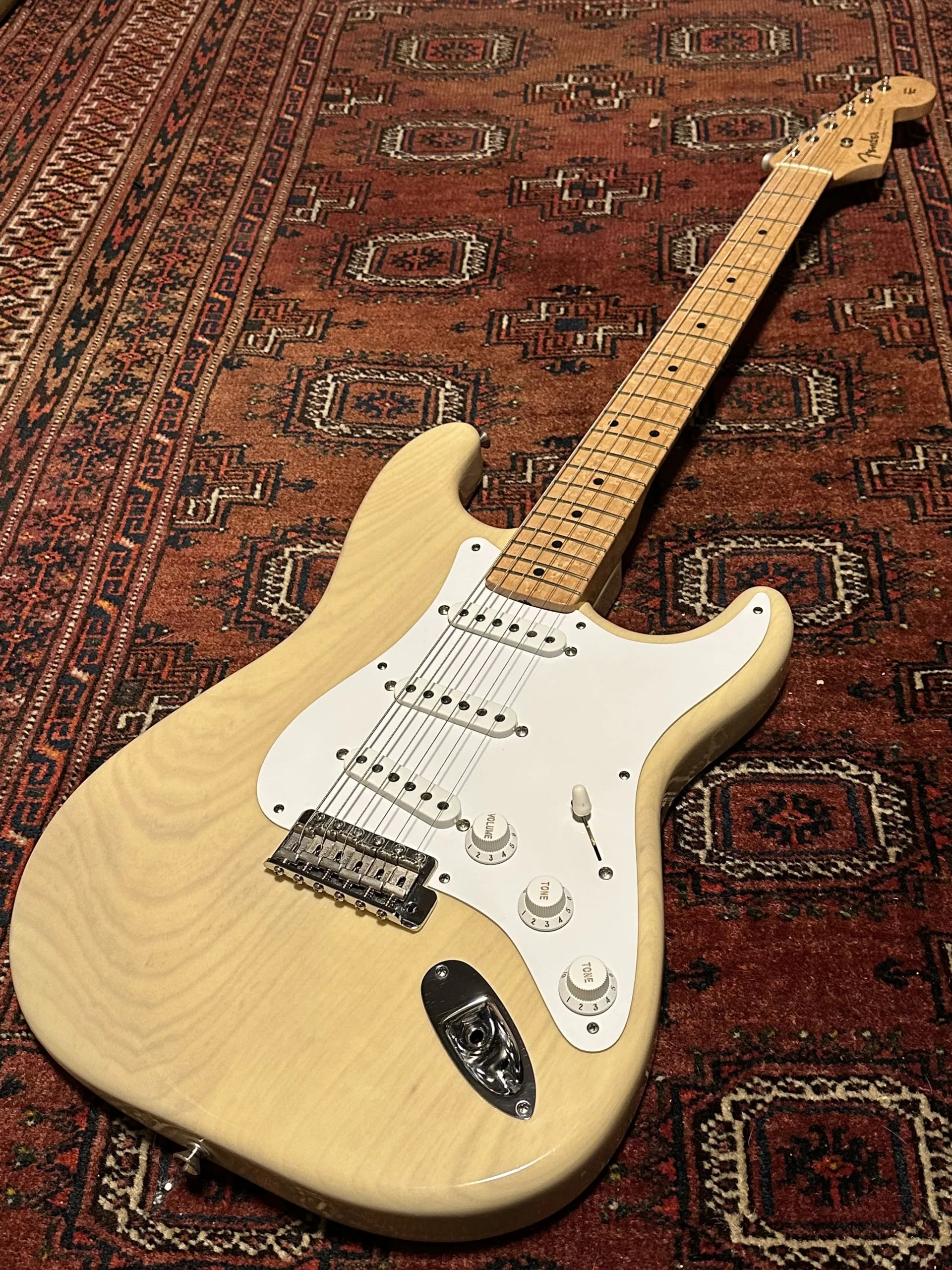 SOLD - 1993 Fender Custom Shop '54 NOS Stratocaster (John Page era) White Blonde