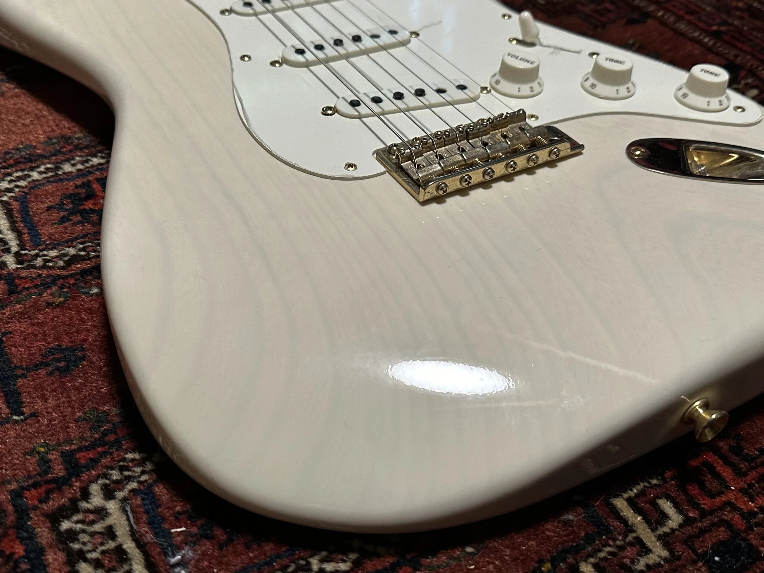 SOLD - Fender Custom Shop '57 "Mary Kaye" Closet Classic Stratocaster 2021 Aged White Blonde