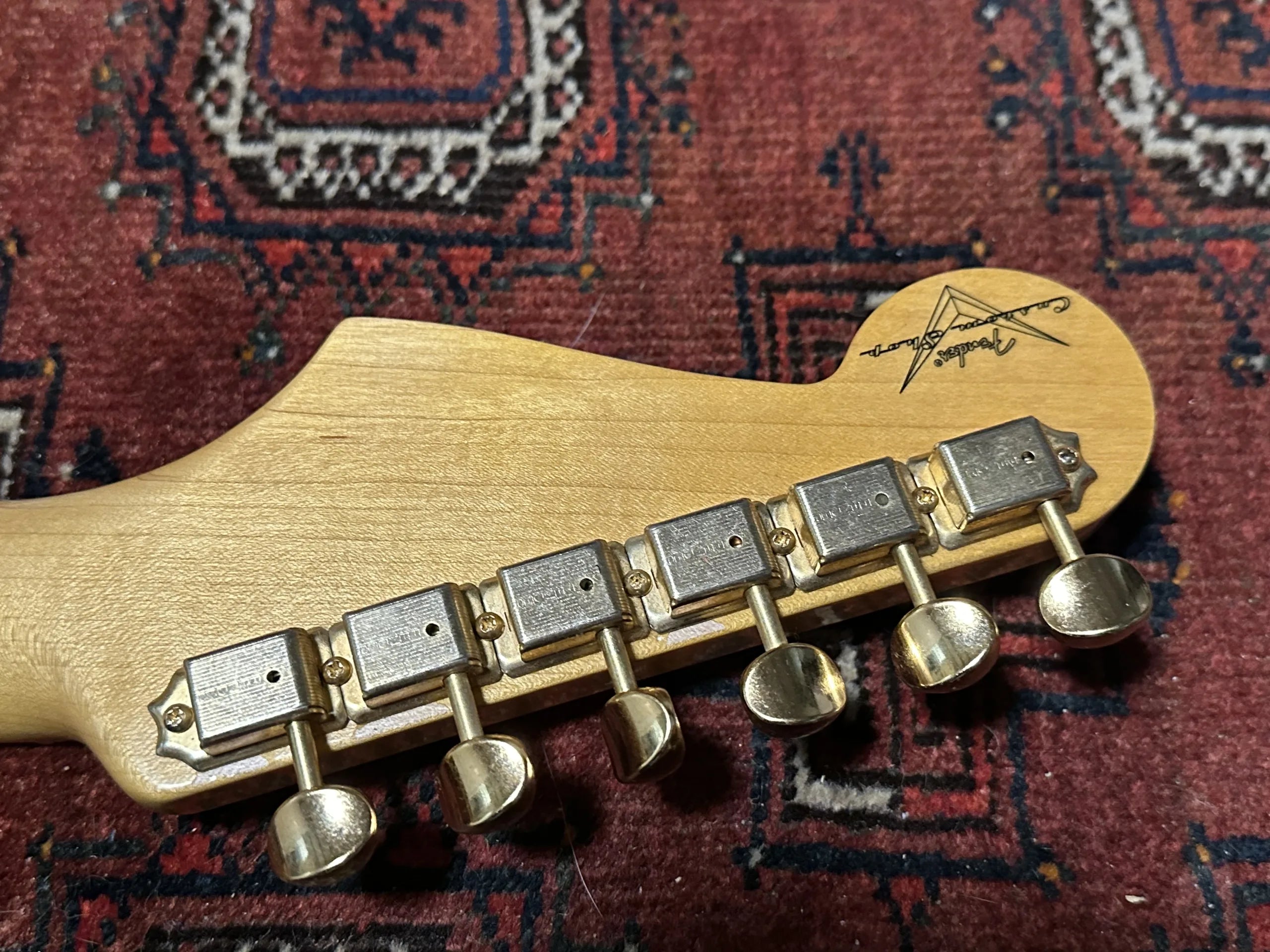 SOLD - Fender Custom Shop '57 "Mary Kaye" Closet Classic Stratocaster 2021 Aged White Blonde