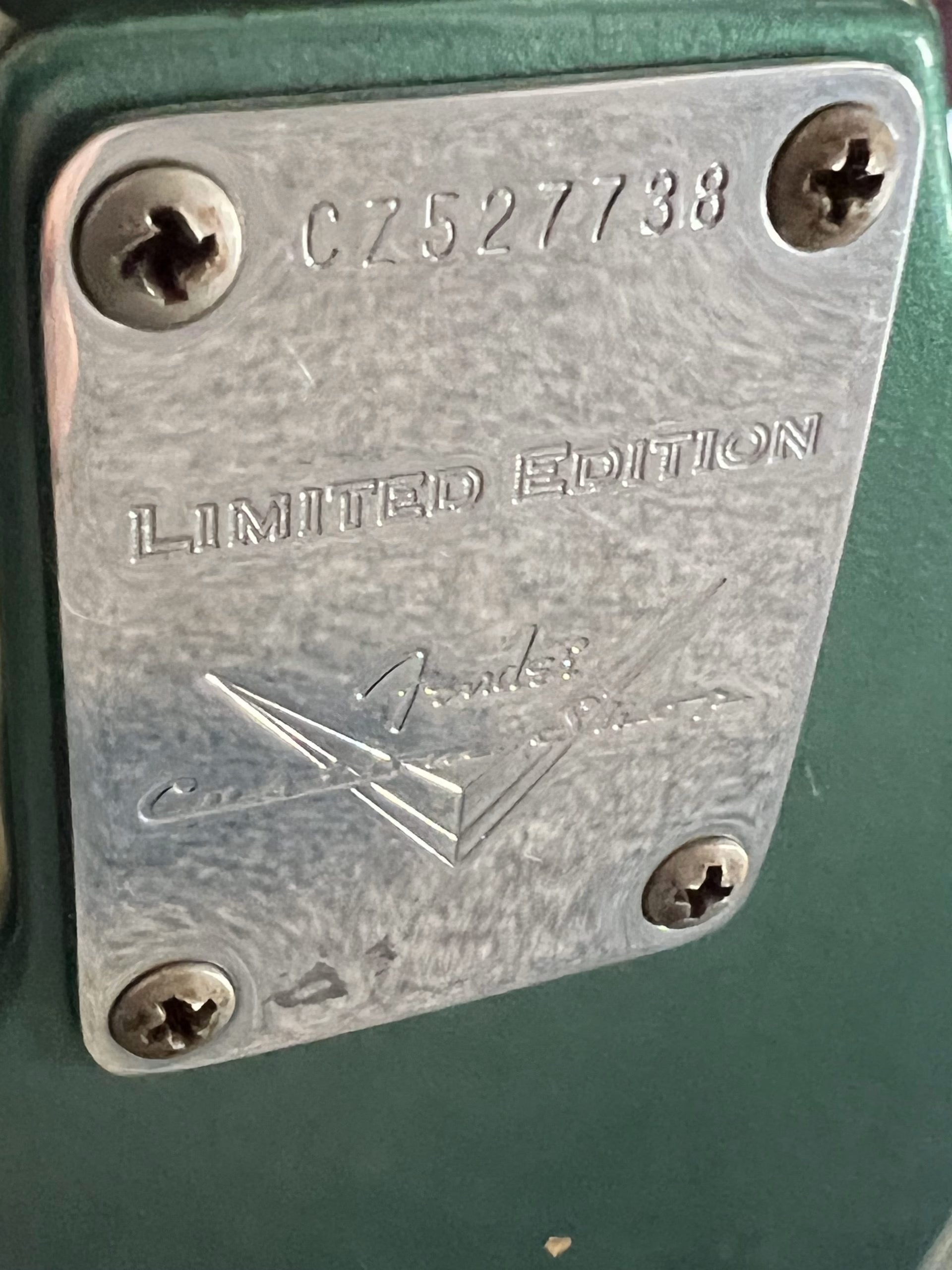 SOLD - 2014 Custom Shop Limited 50s Sherwood Green